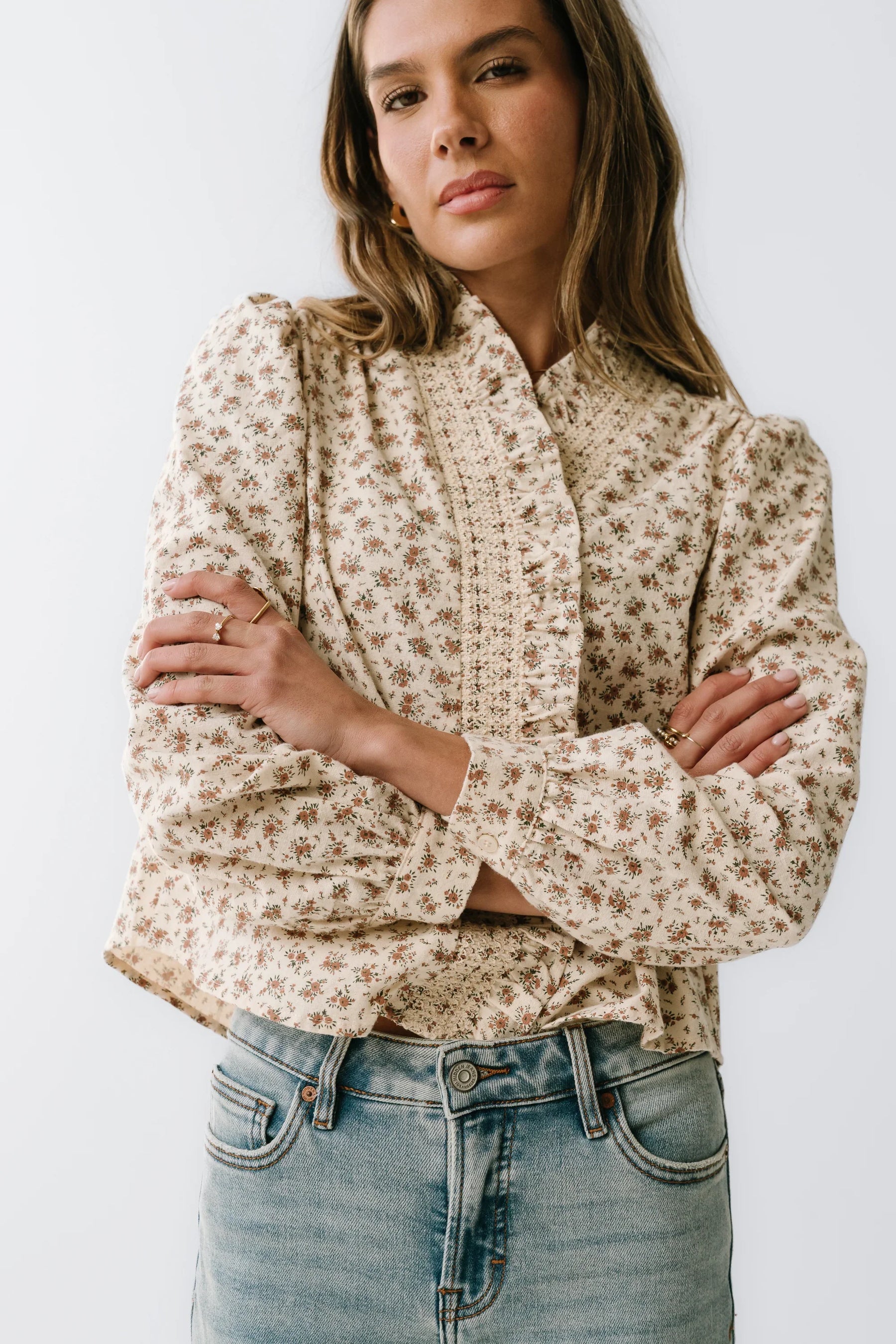 Johna Ruffle Blouse