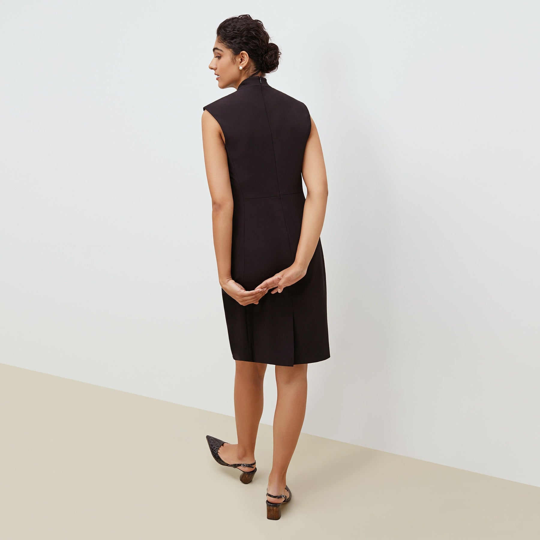 Aditi Dress - Recycled WonderTex :: Black