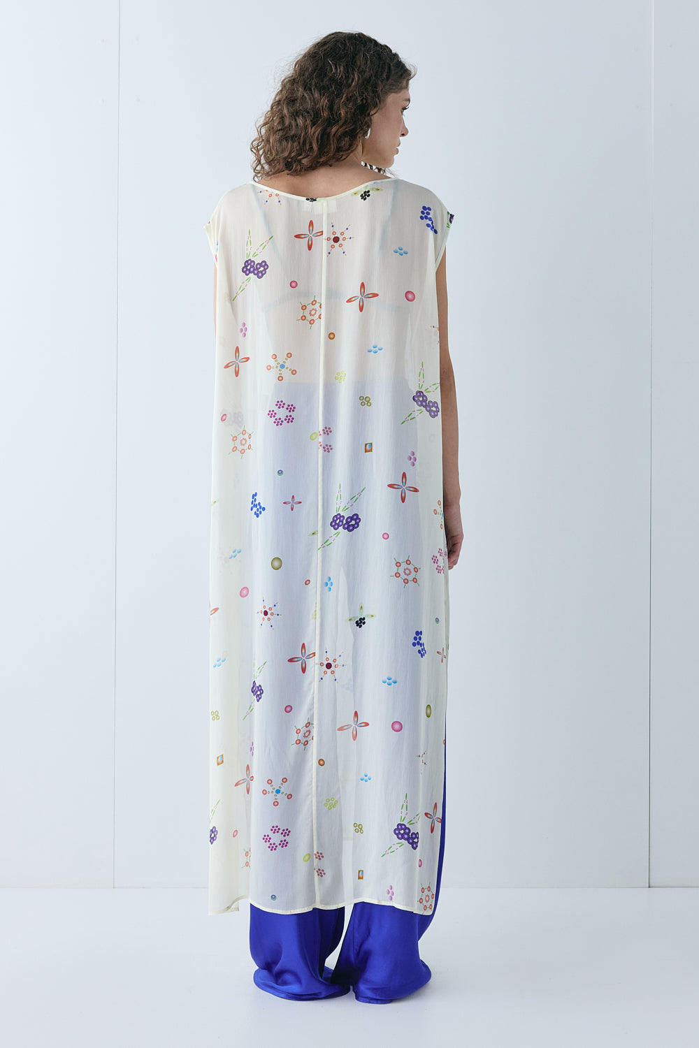 Solaire Sheer Maxi Dress Pia