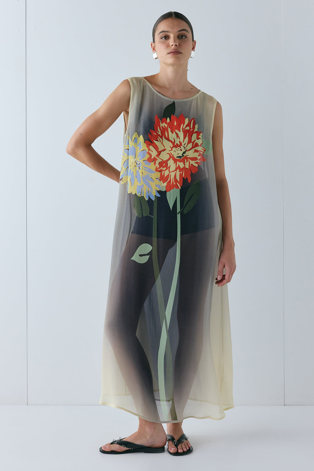 Jordyn Sheer Maxi Dress Flowstate