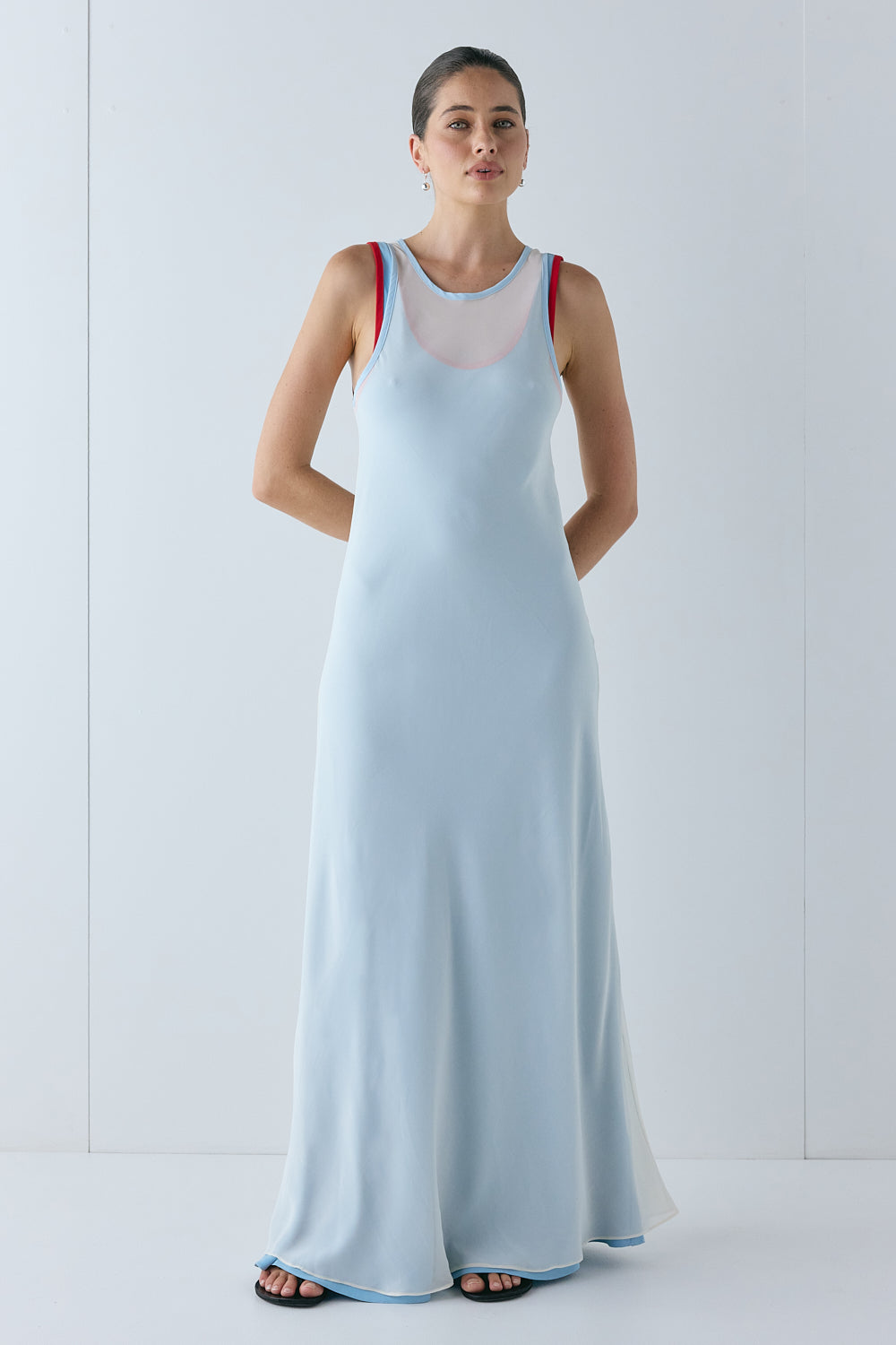 Kendall Maxi Dress Powder Blue