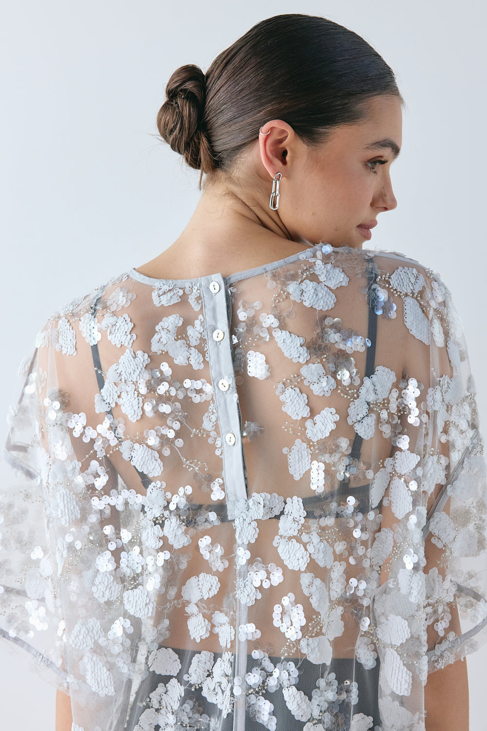 Ivette Sequin Midi Dress Ivy