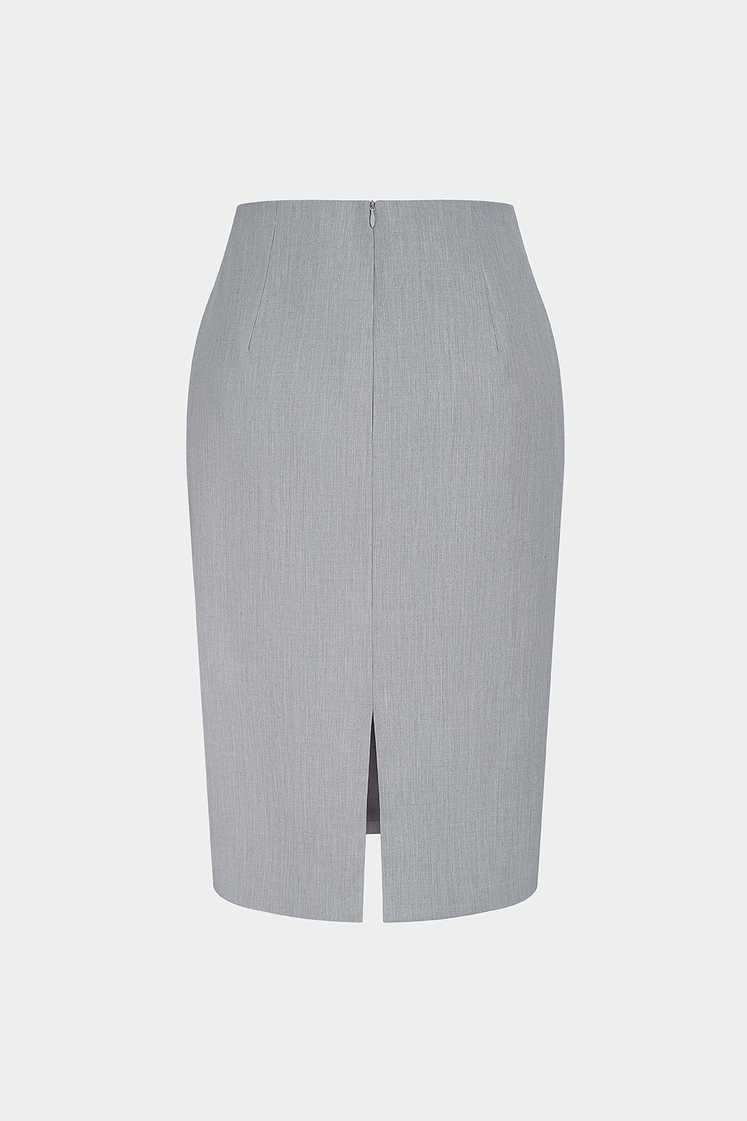 Asymmetrical Button Skirt