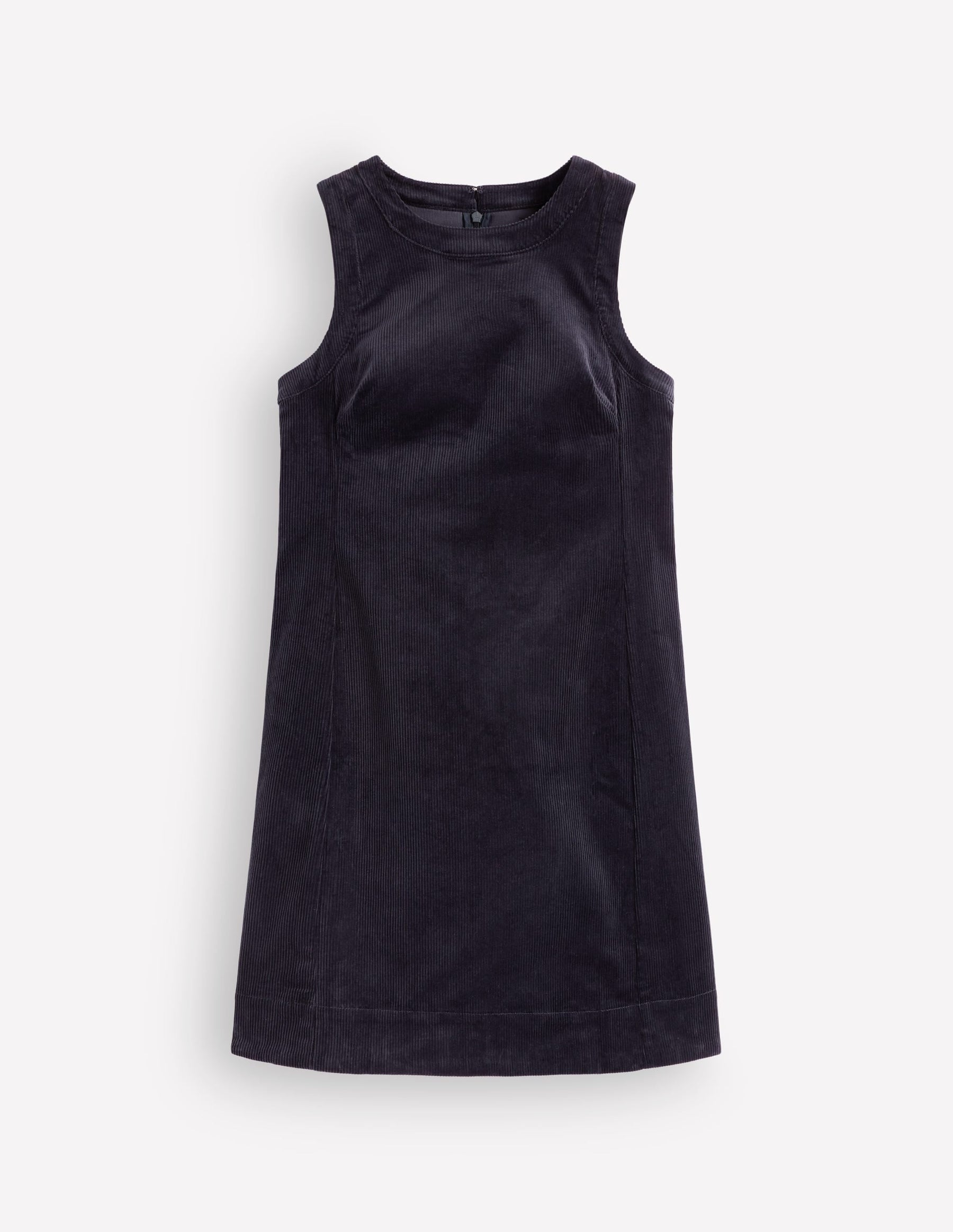 Lou Cord Shift Dress-Navy
