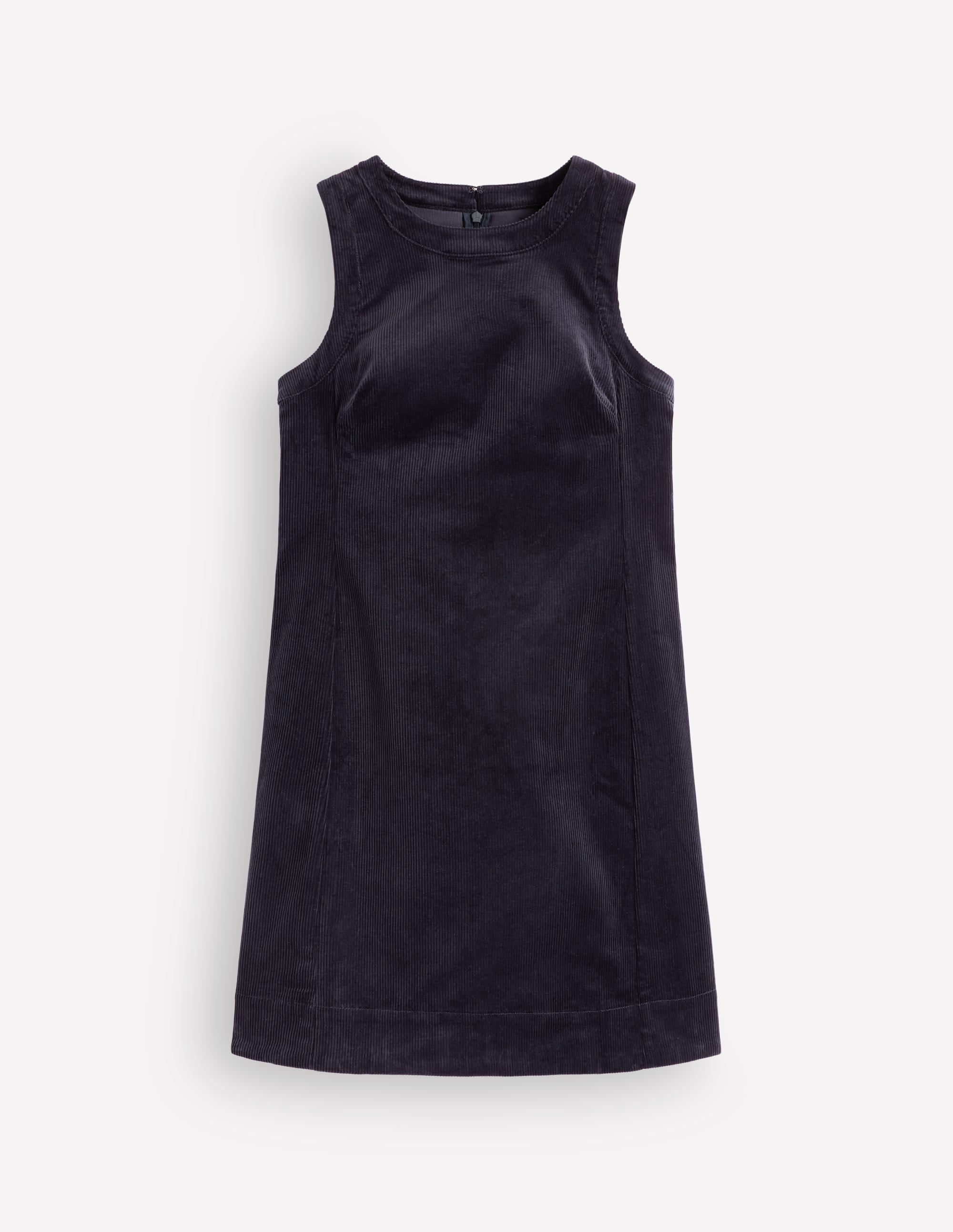 Lou Cord Shift Dress-Navy
