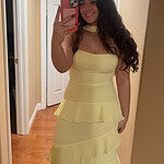 Sunset Reverie Strapless Maxi Dress Lilac