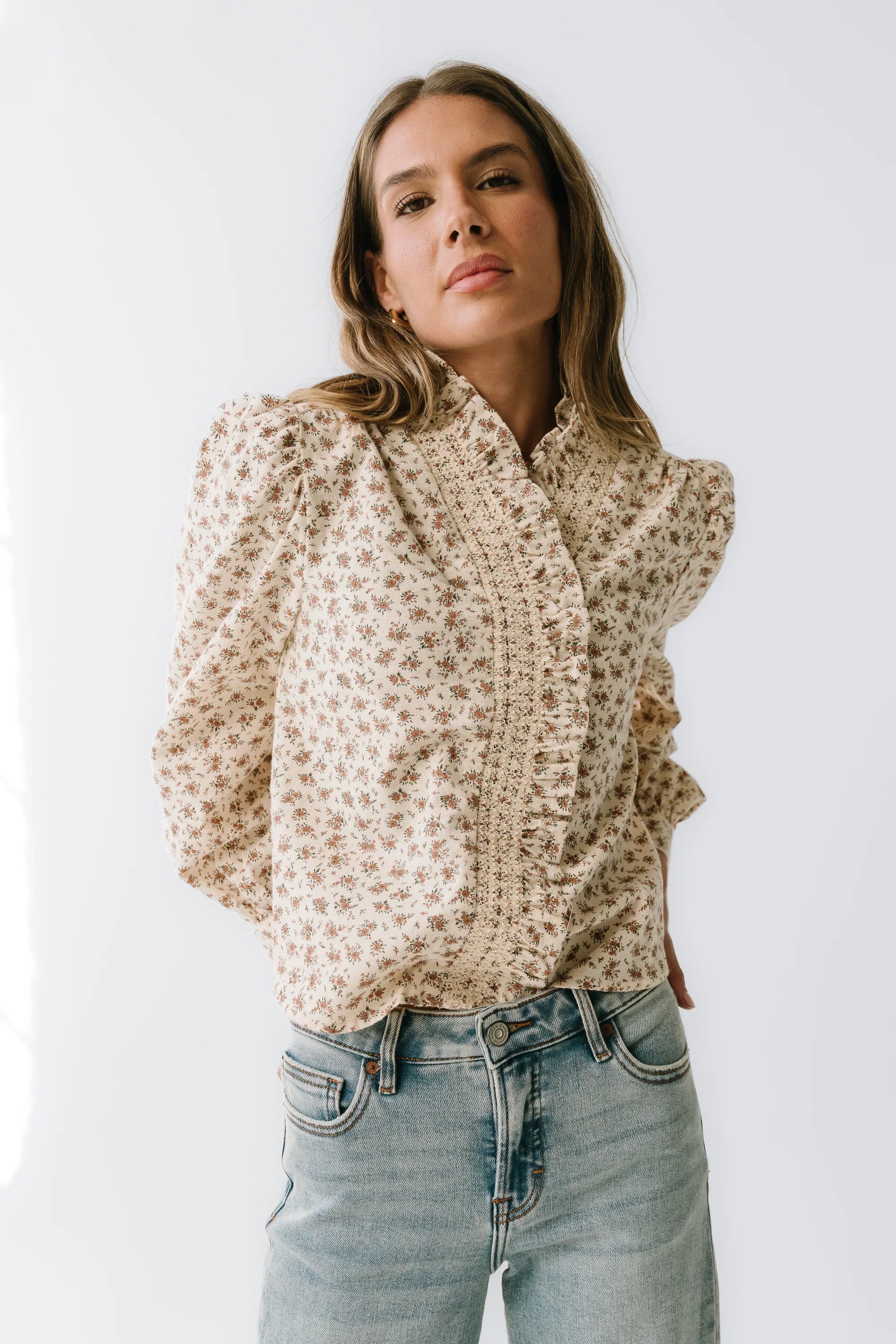Johna Ruffle Blouse