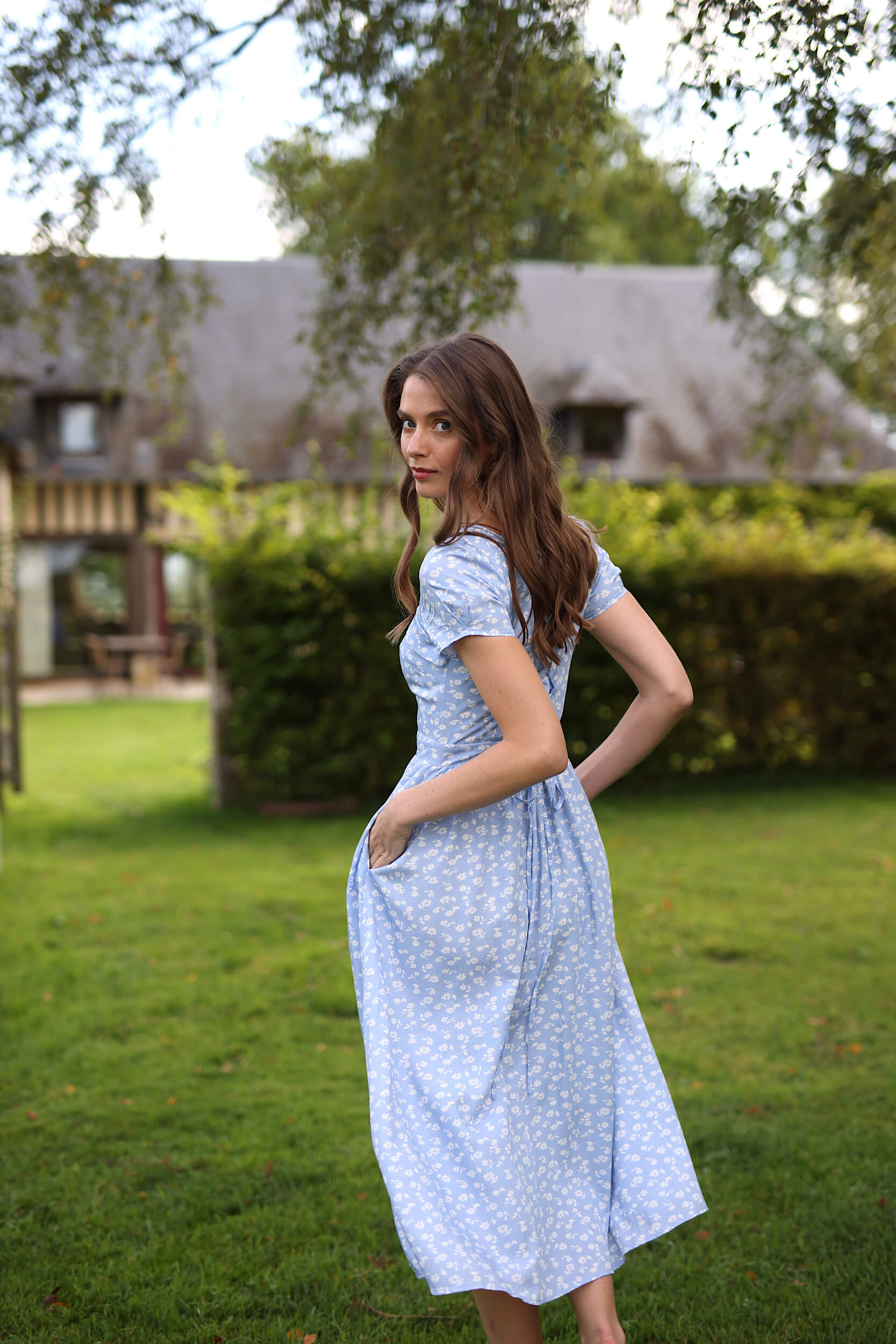 Estelle Button Down Dress