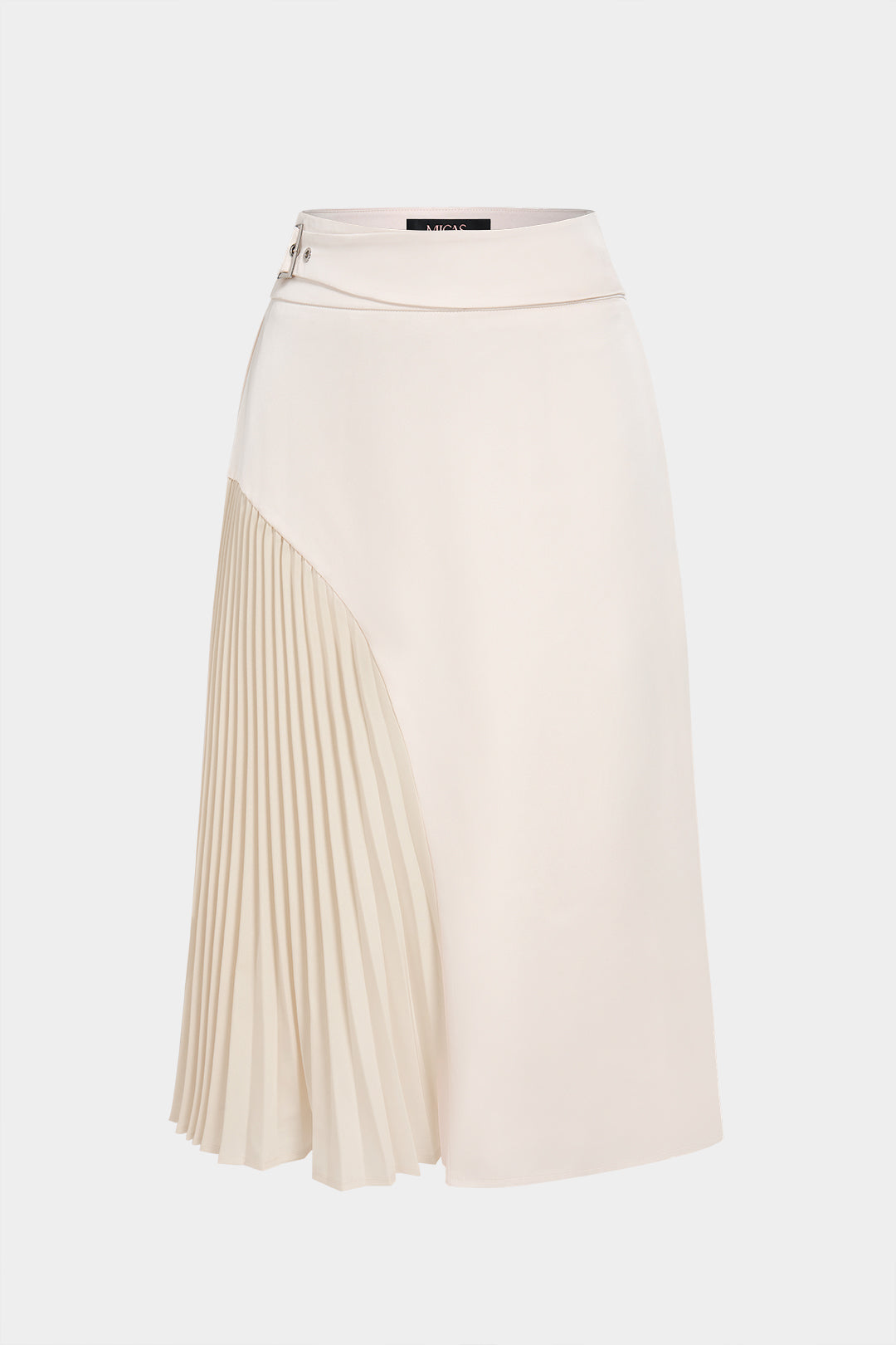 Asymmetrical Pleated Skirt