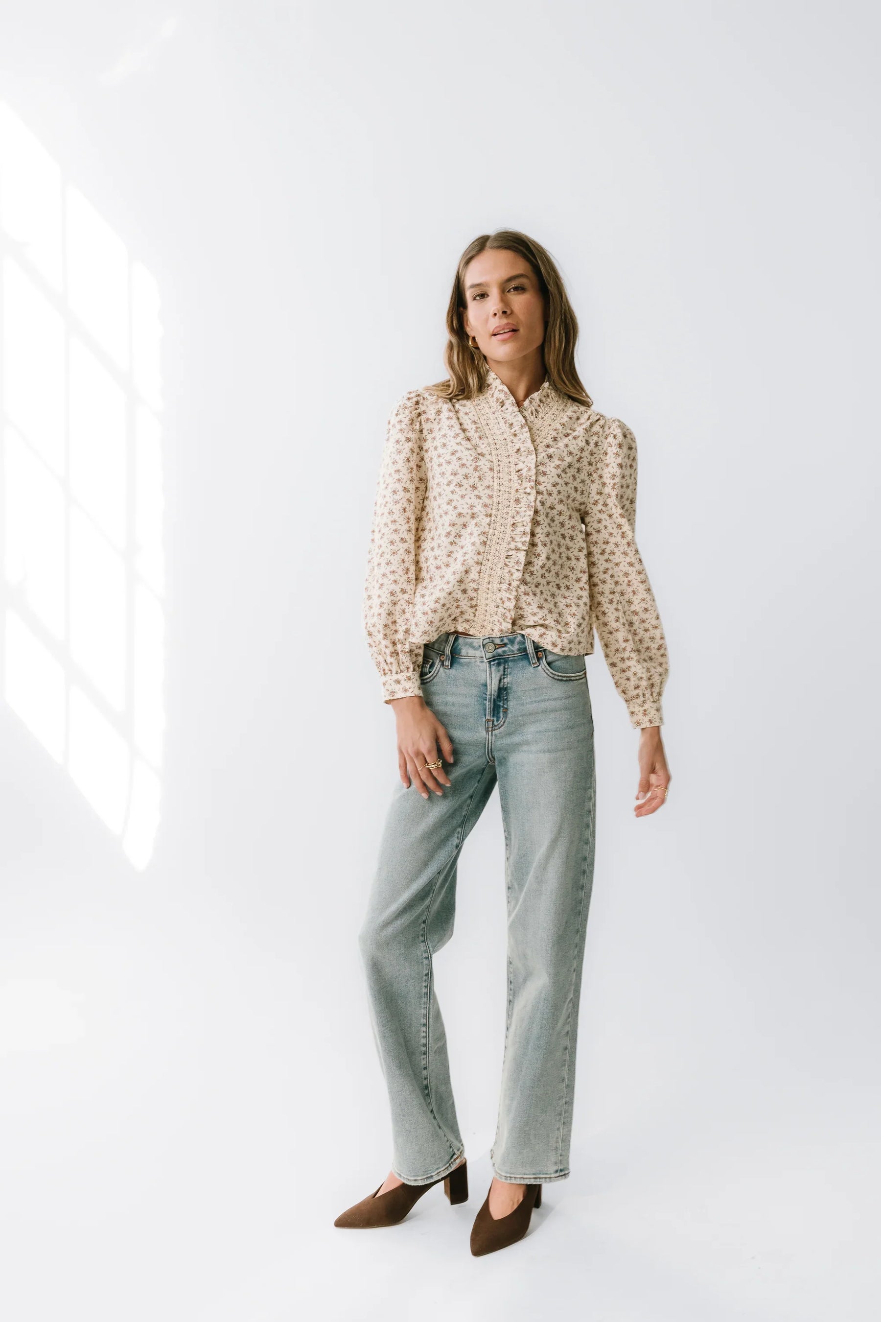 Johna Ruffle Blouse