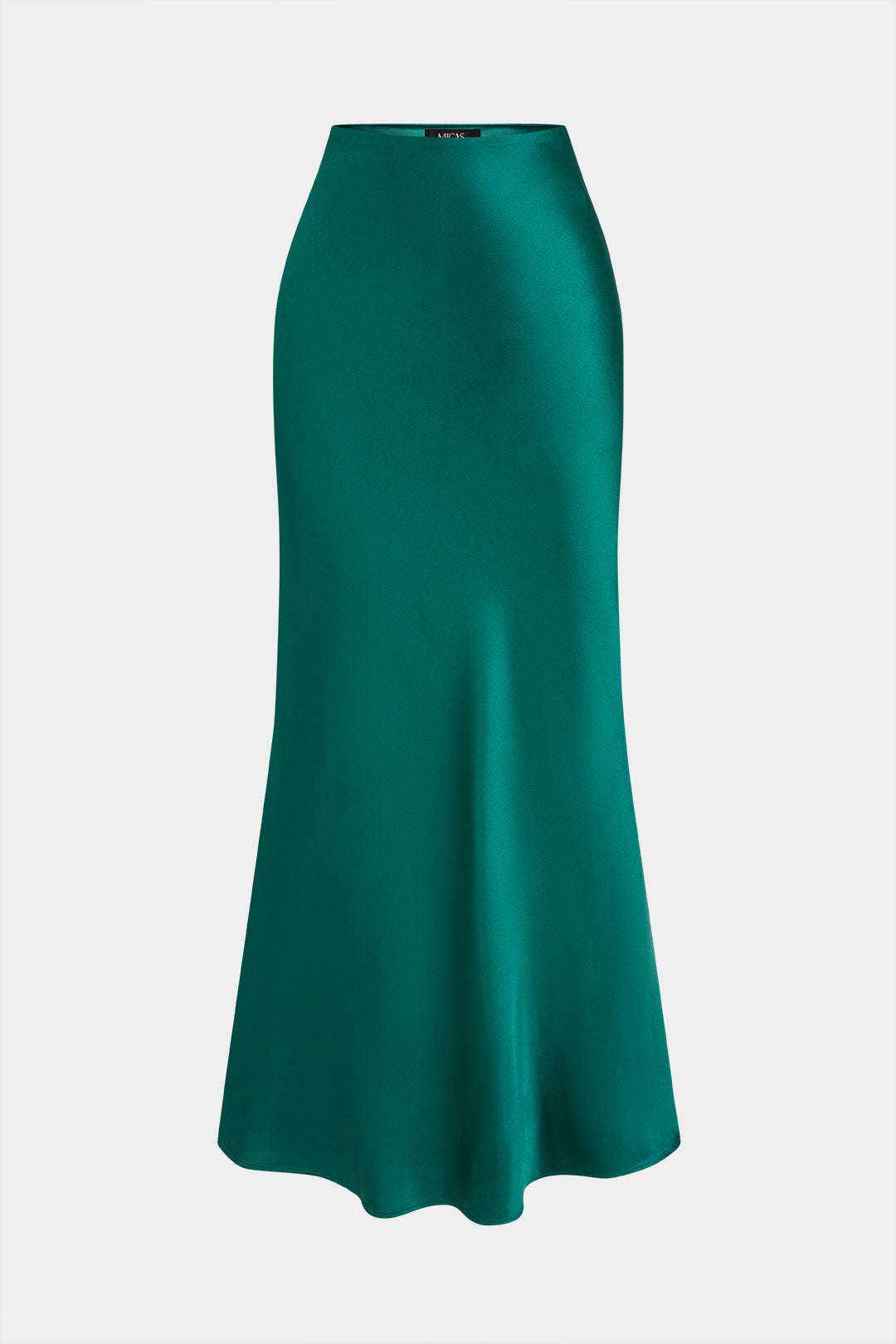 Satin High Waist Skirt