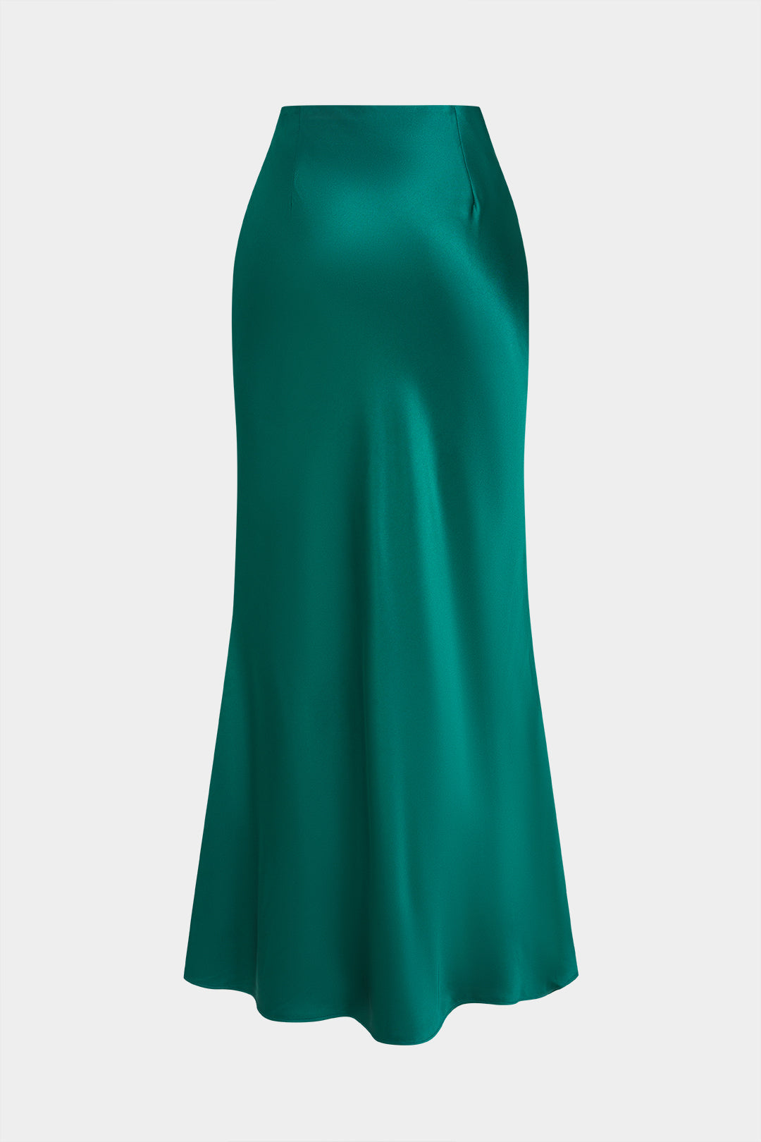 Satin High Waist Skirt
