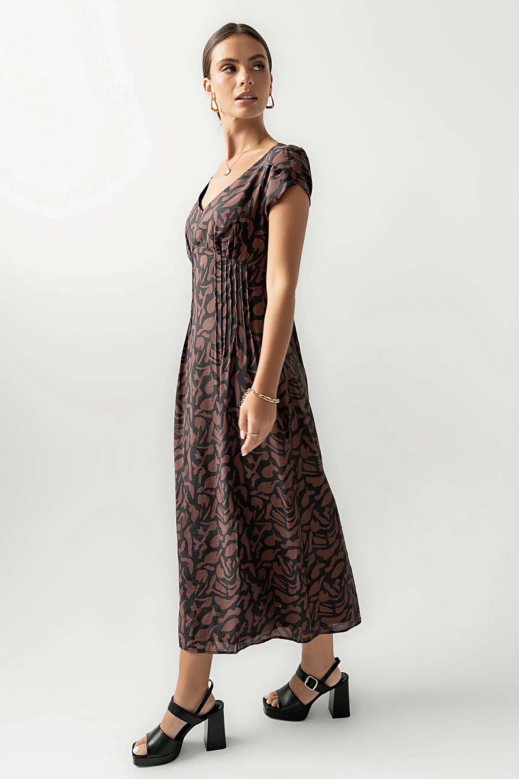 Kennedy Abstract Maxi Dress