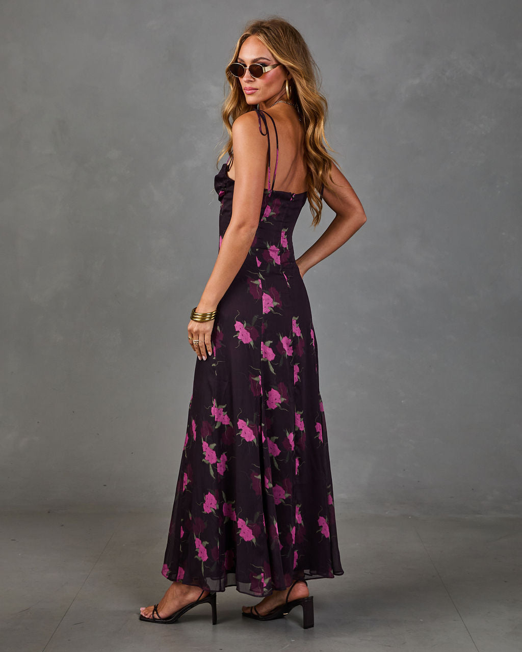 Refined Romance Floral Maxi Dress