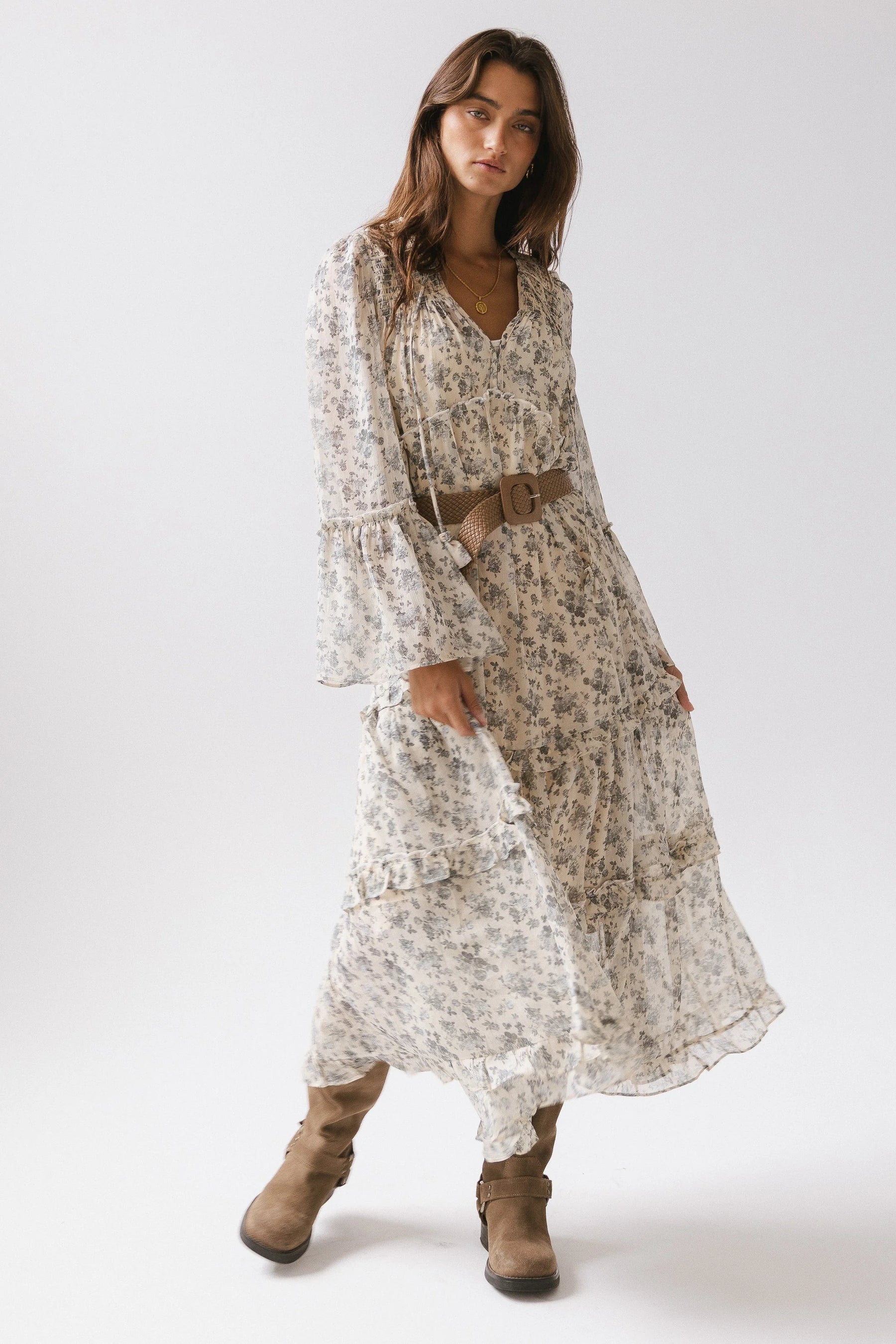 Luna Floral Maxi Dress