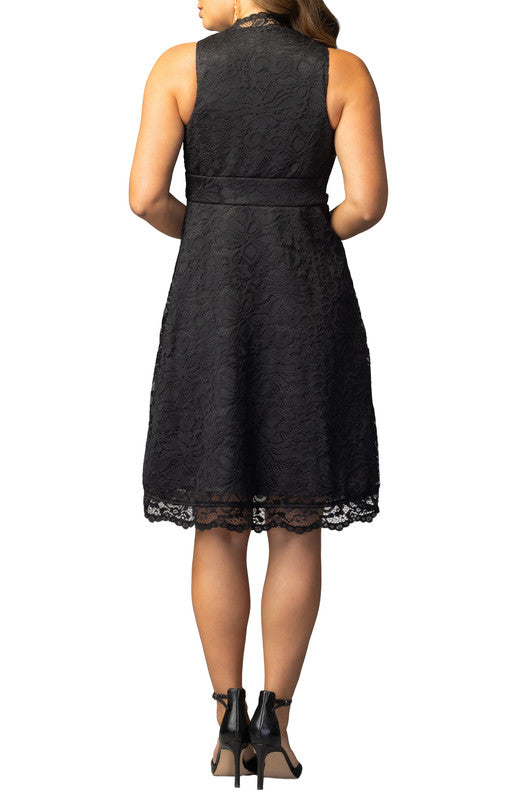 Pin Up Boudoir Lace Cocktail Dress