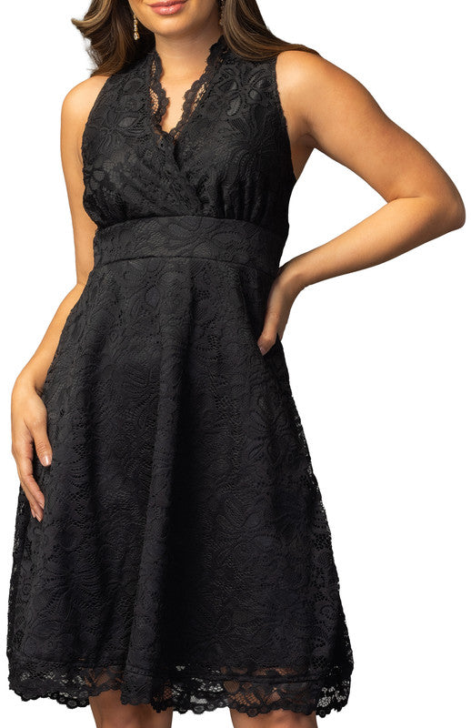 Pin Up Boudoir Lace Cocktail Dress