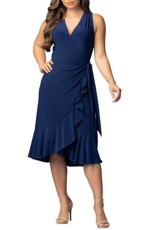 Laguna Sleeveless Wrap Dress