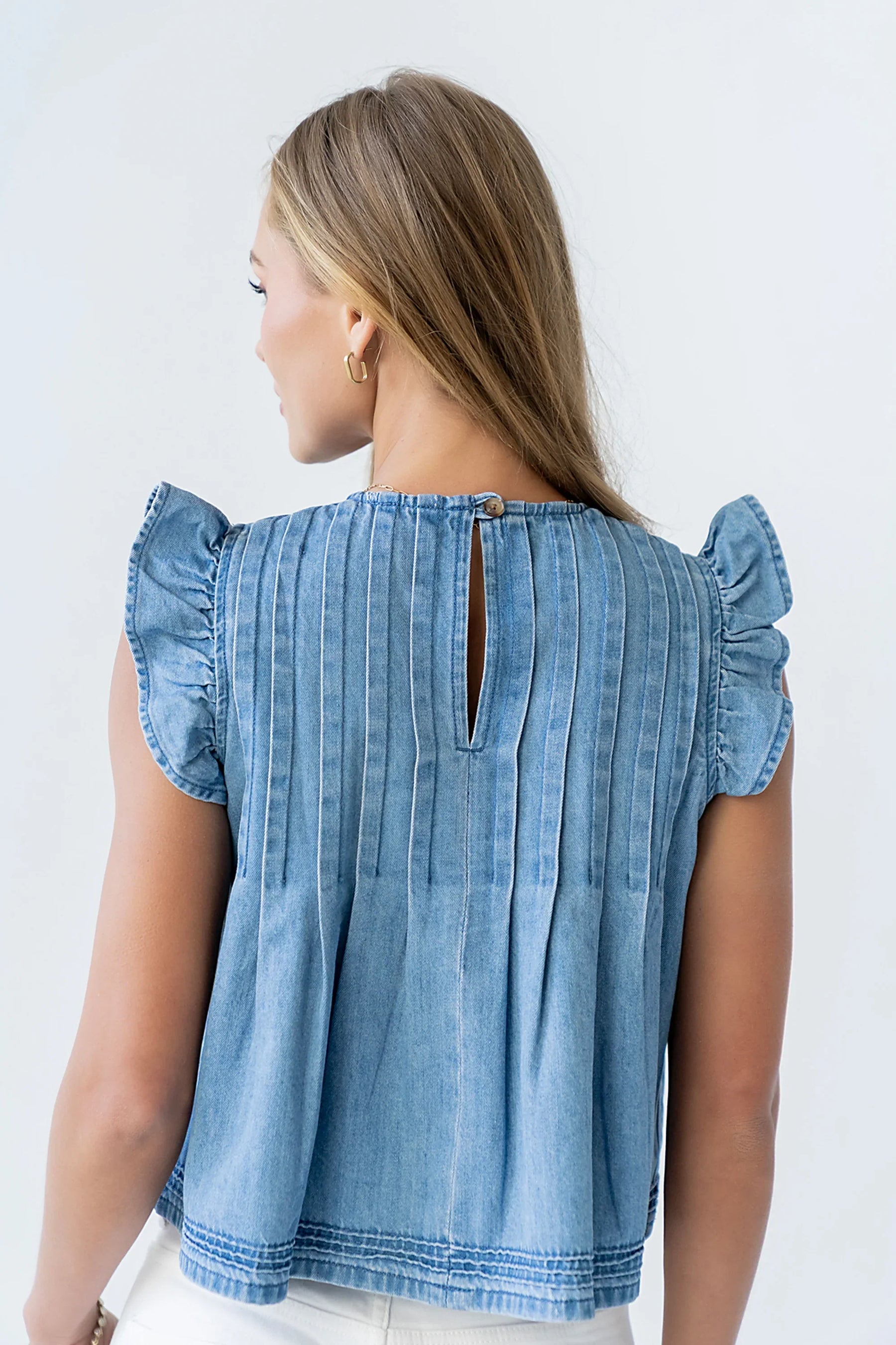 Kenna Pleated Blouse