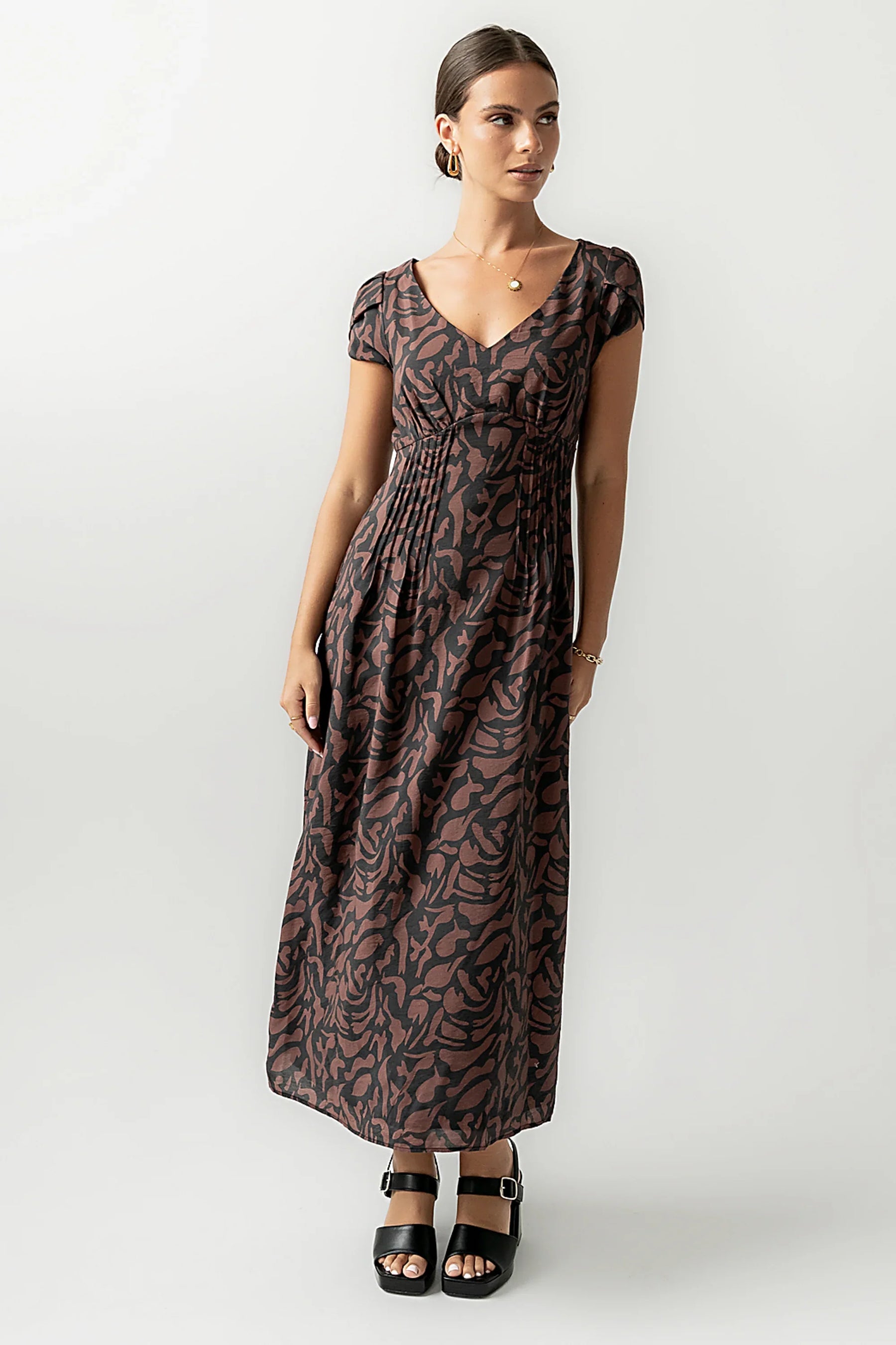 Kennedy Abstract Maxi Dress