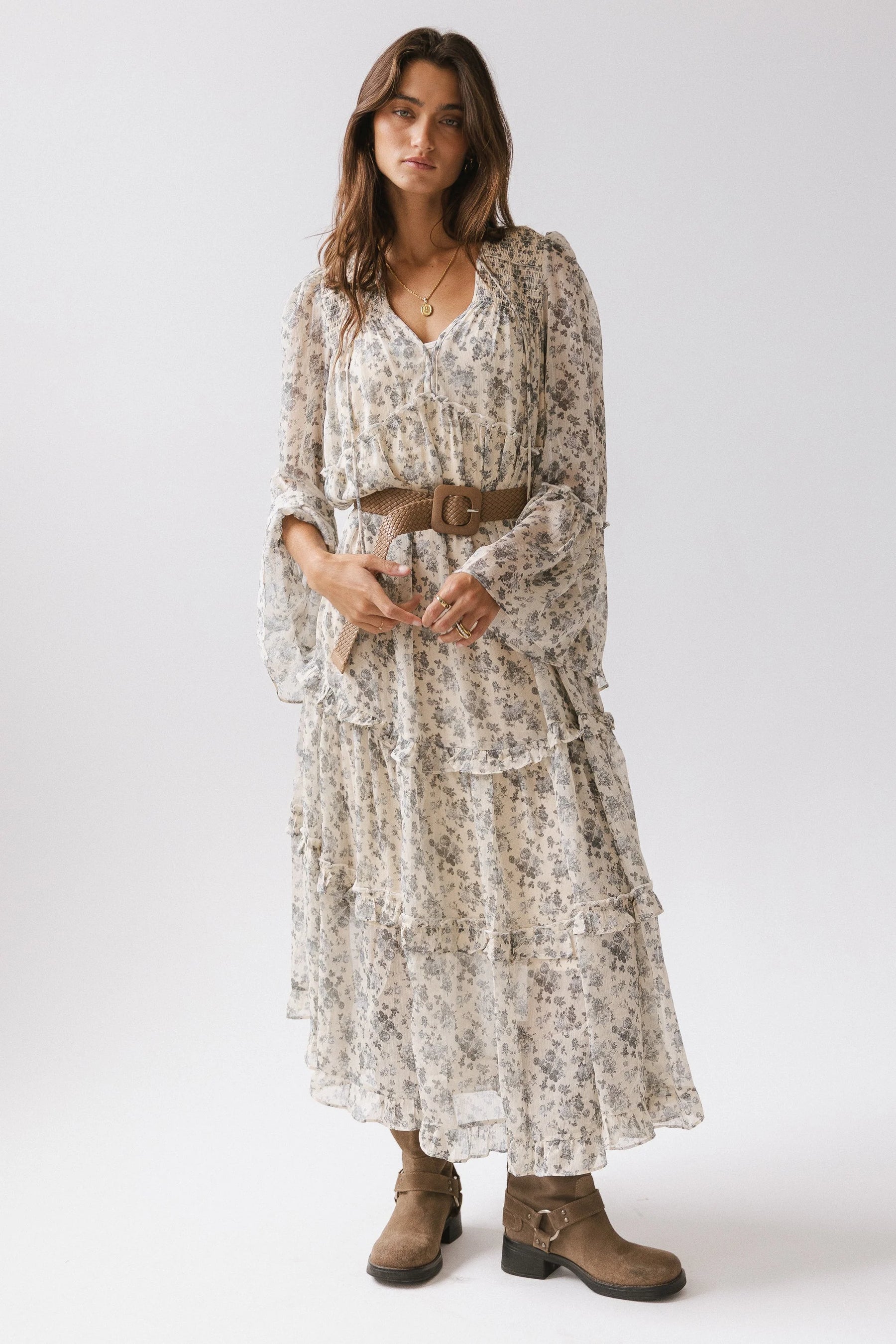 Luna Floral Maxi Dress