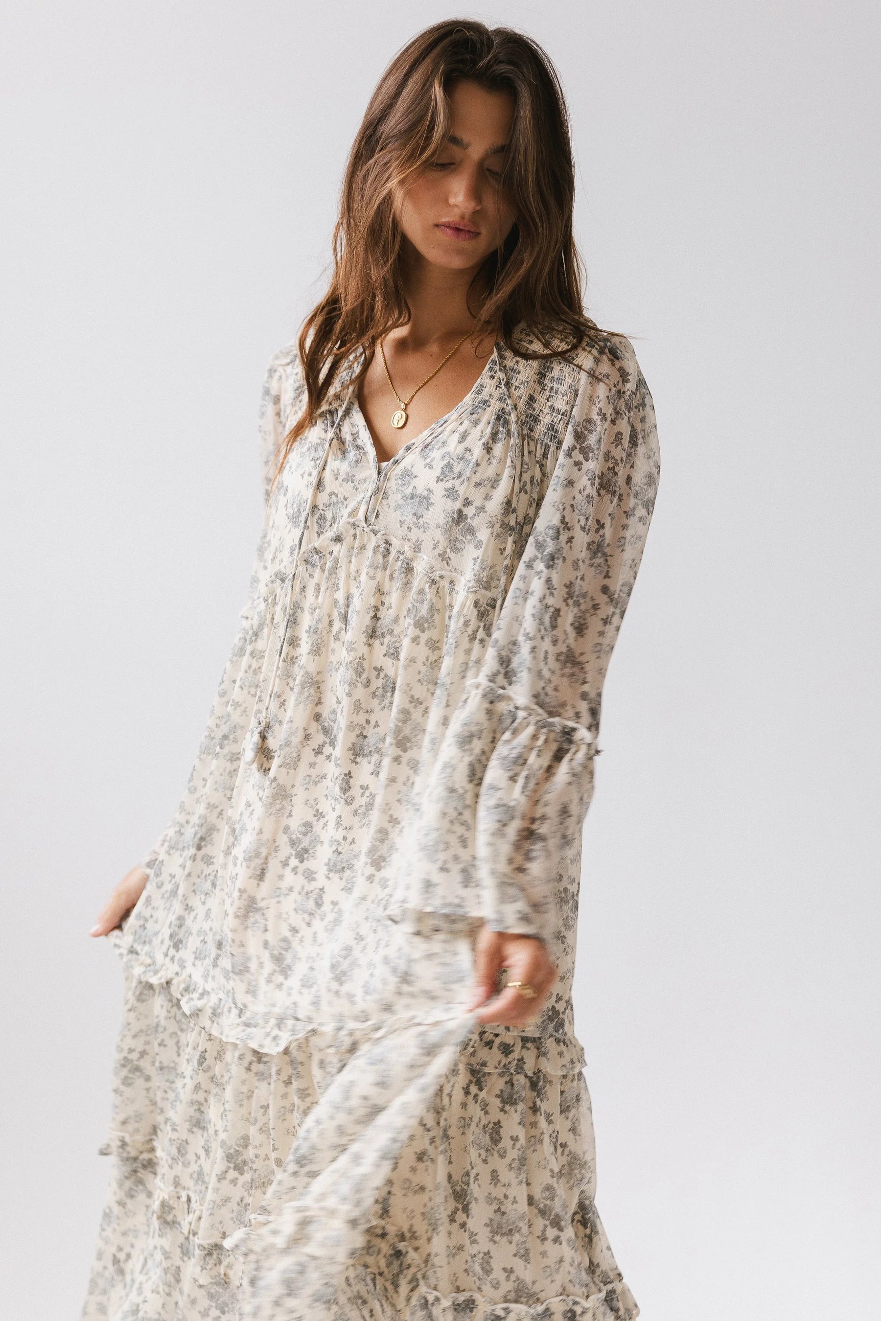 Luna Floral Maxi Dress