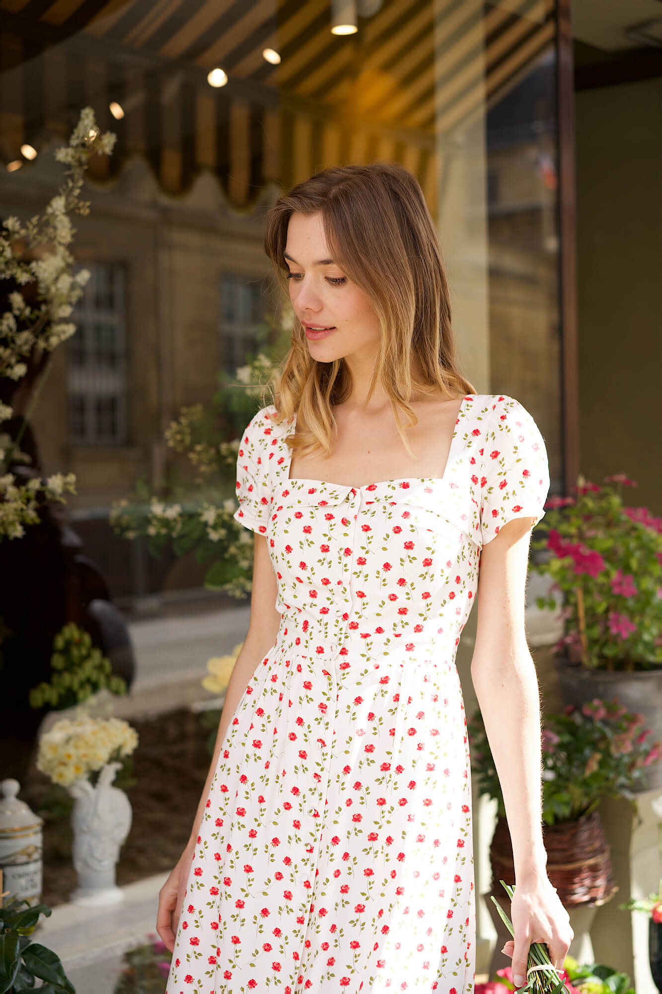 Estelle Button Down Dress