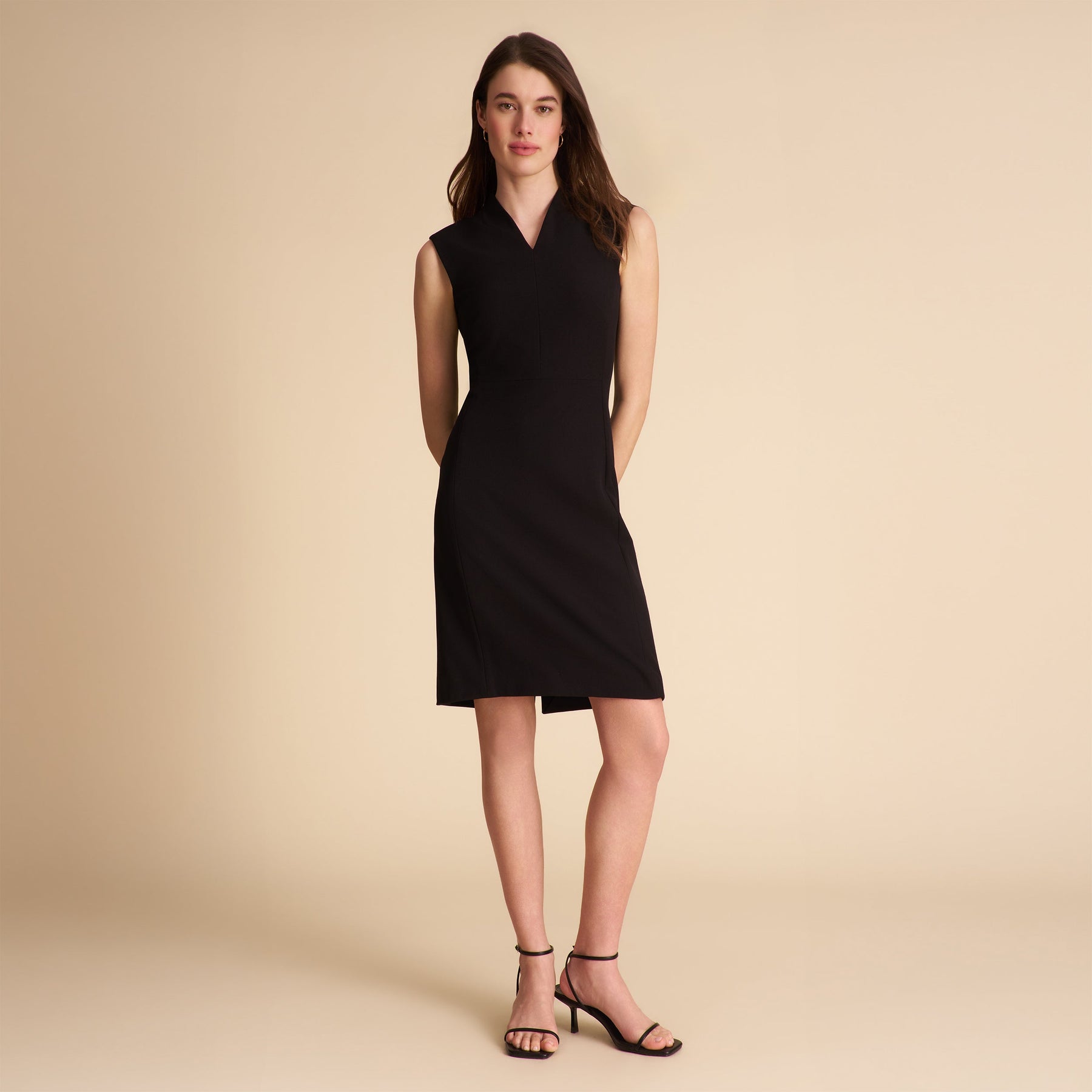 Aditi Dress - Recycled WonderTex :: Black