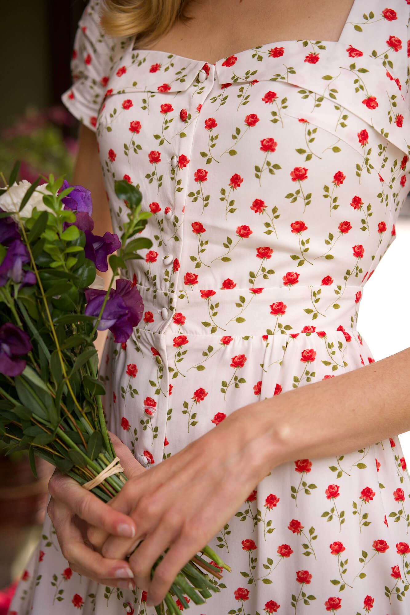 Estelle Button Down Dress
