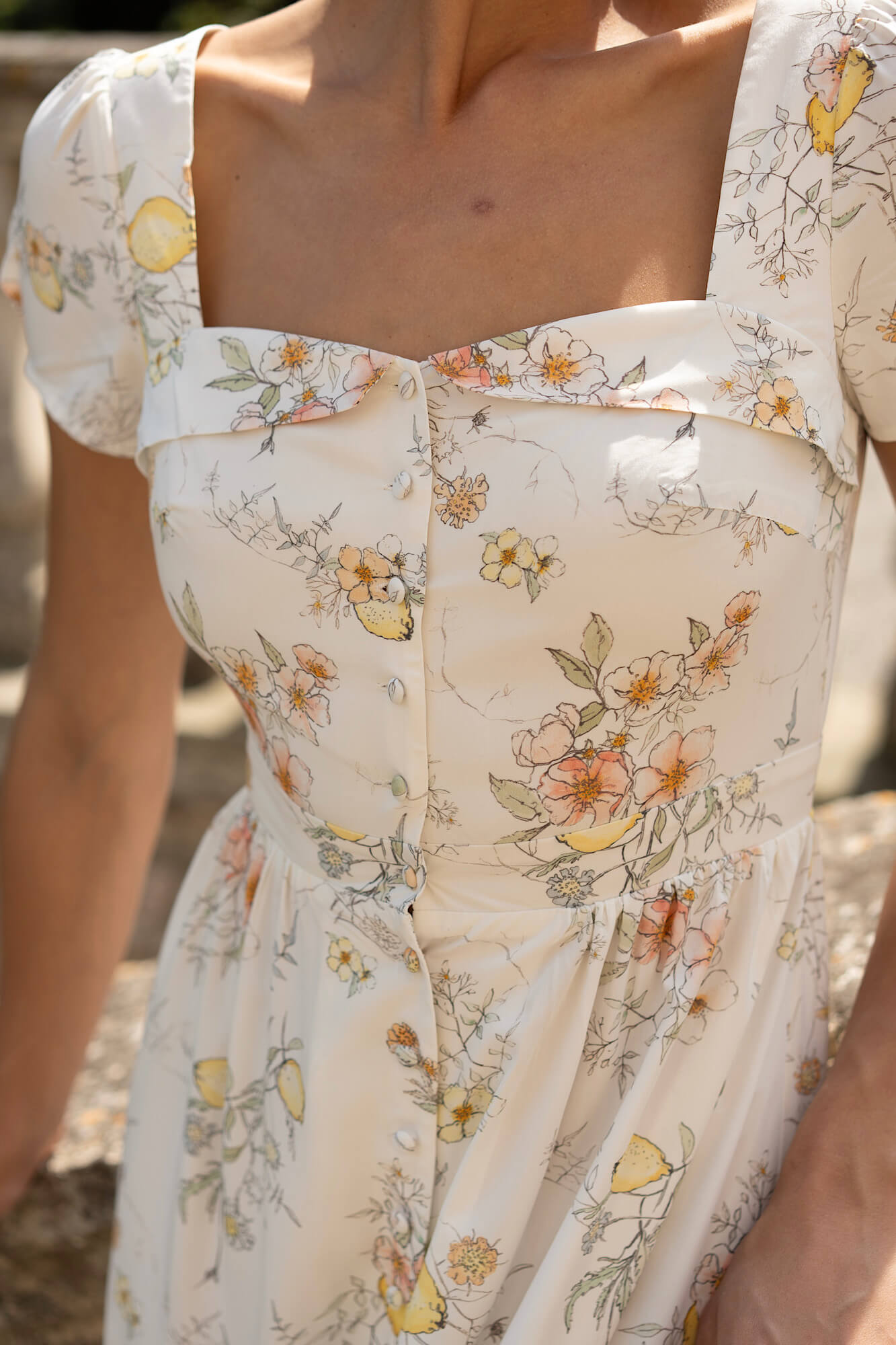 Estelle Button Down Dress