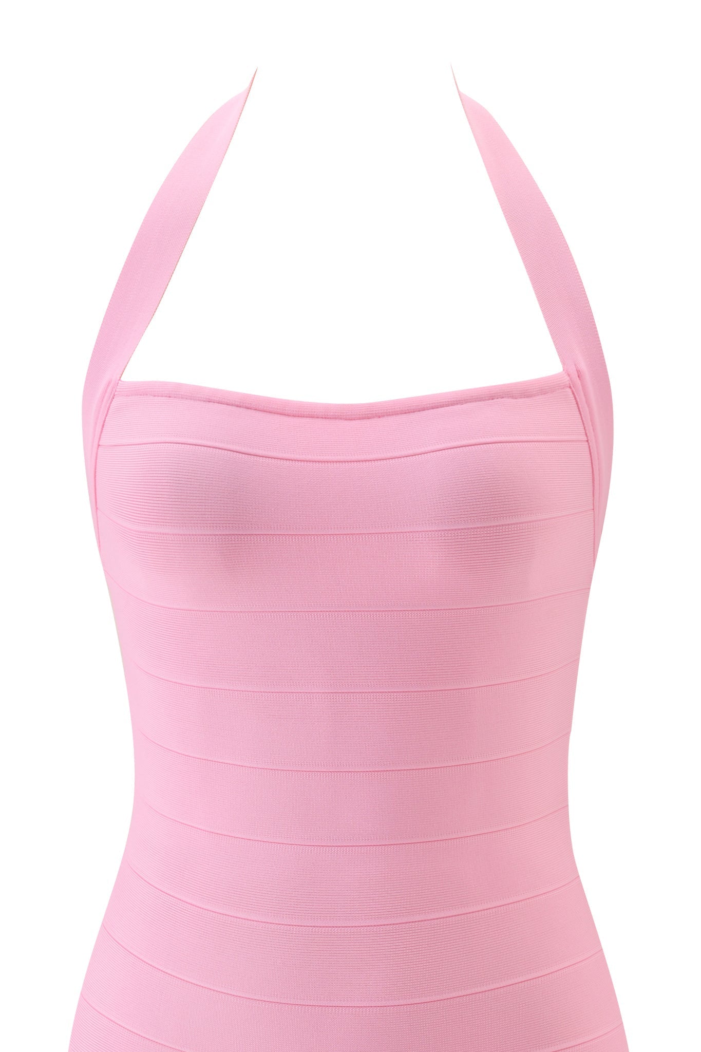 AIDEN BANDAGE MINI DRESS - PINK