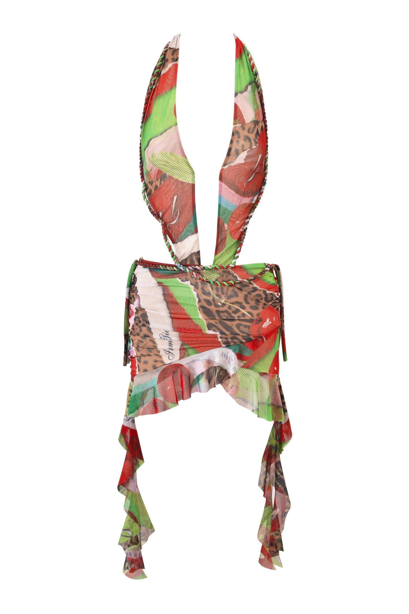 AERIN MINI DRESS - WILD CHERRY