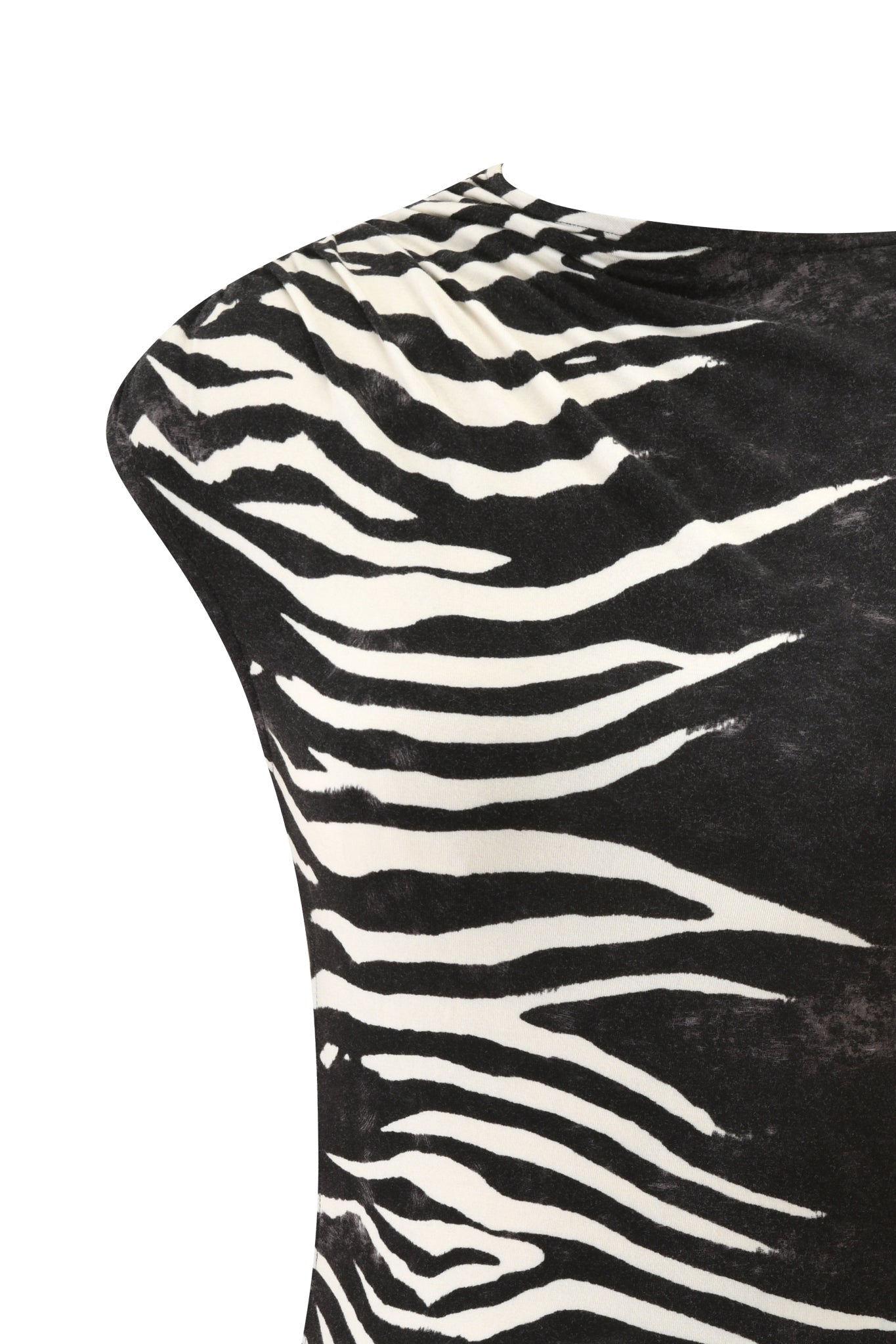ELIANA MINI DRESS - BLACK WILD SIDE