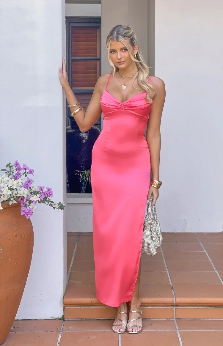 Honey Pink Maxi Dress