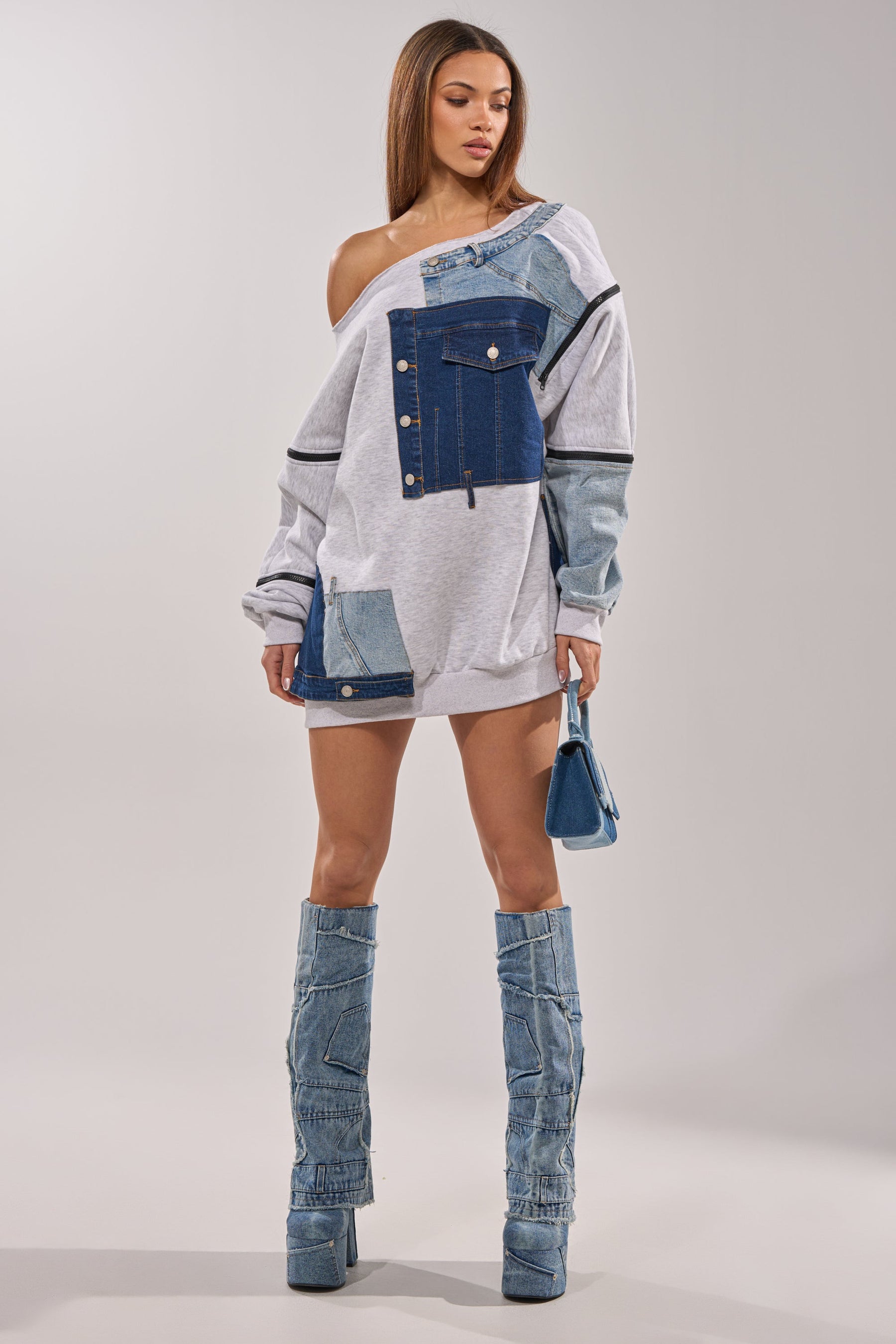 ADIRA MINI SWEATER DRESS