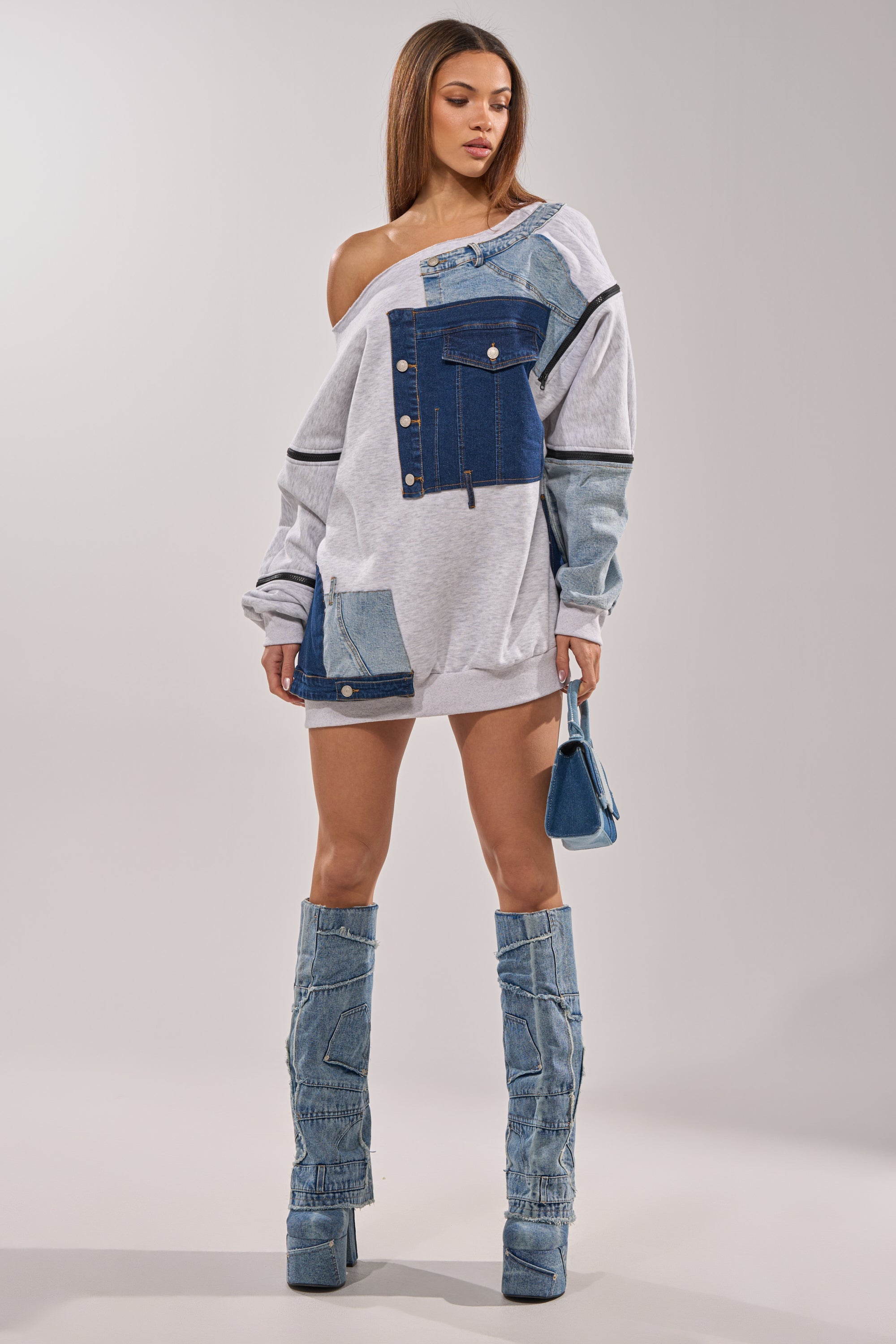 ADIRA MINI SWEATER DRESS
