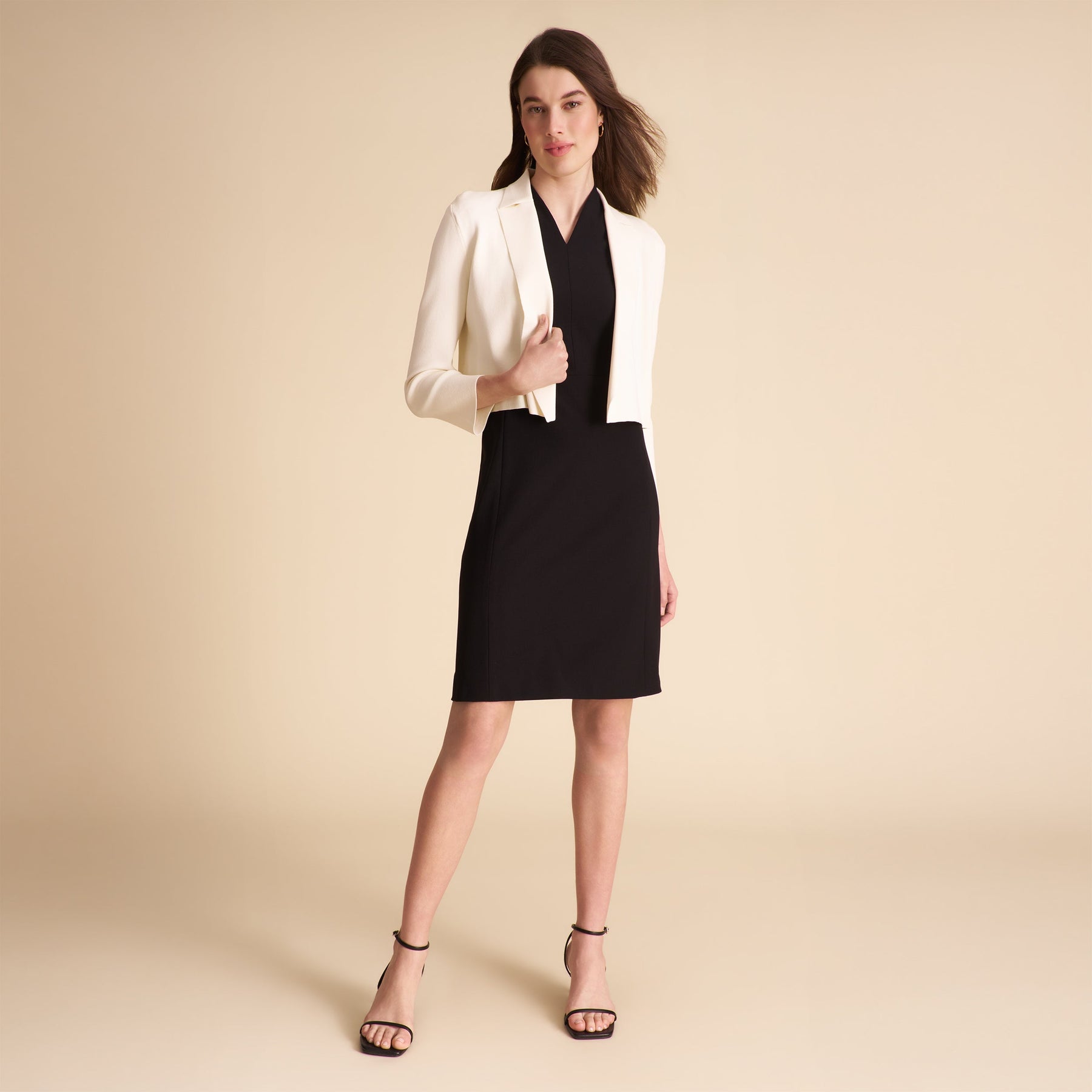 Aditi Dress - Recycled WonderTex :: Black