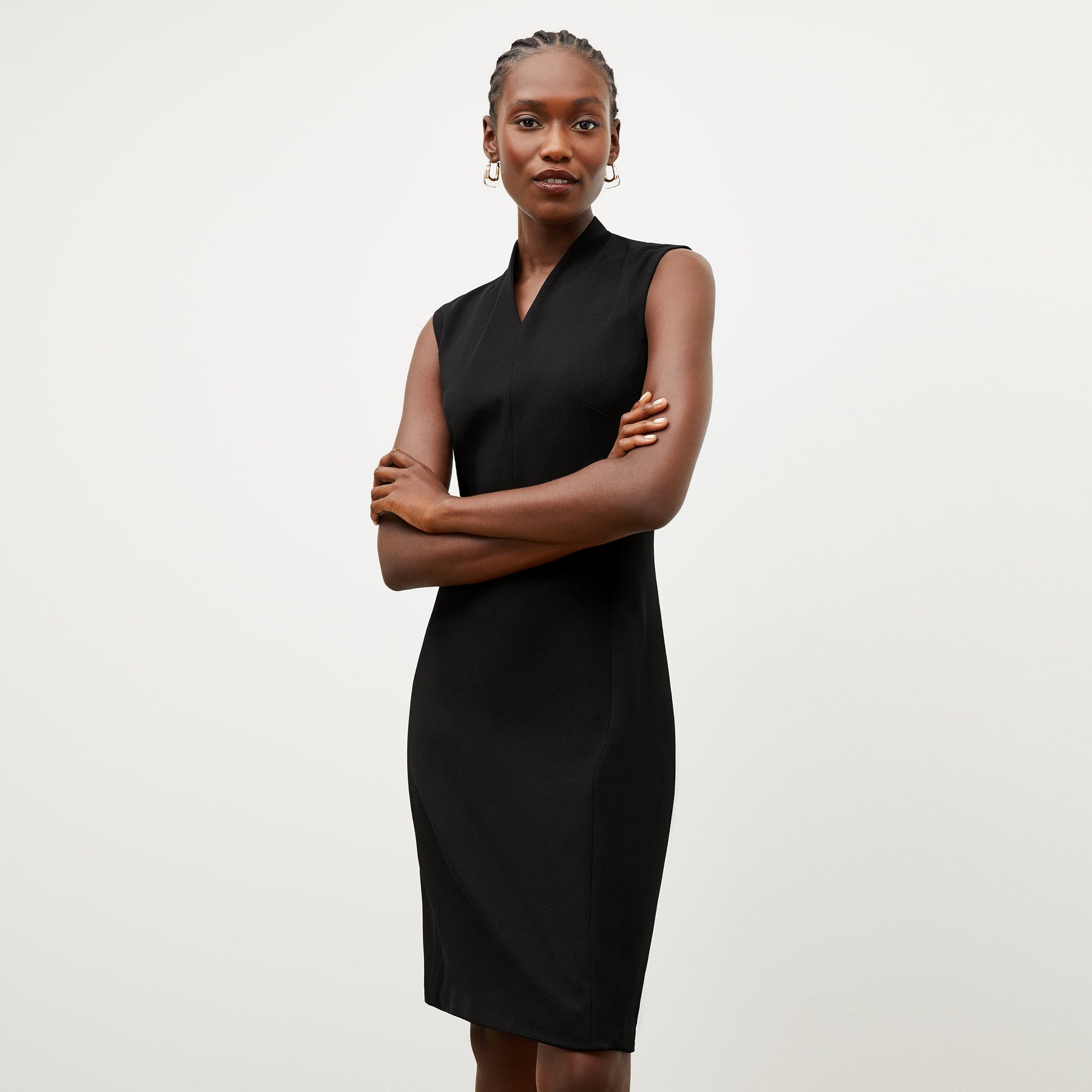 Aditi Dress - Recycled WonderTex :: Black