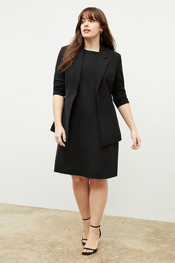Maaza Travel Dress - OrigamiTech :: Black