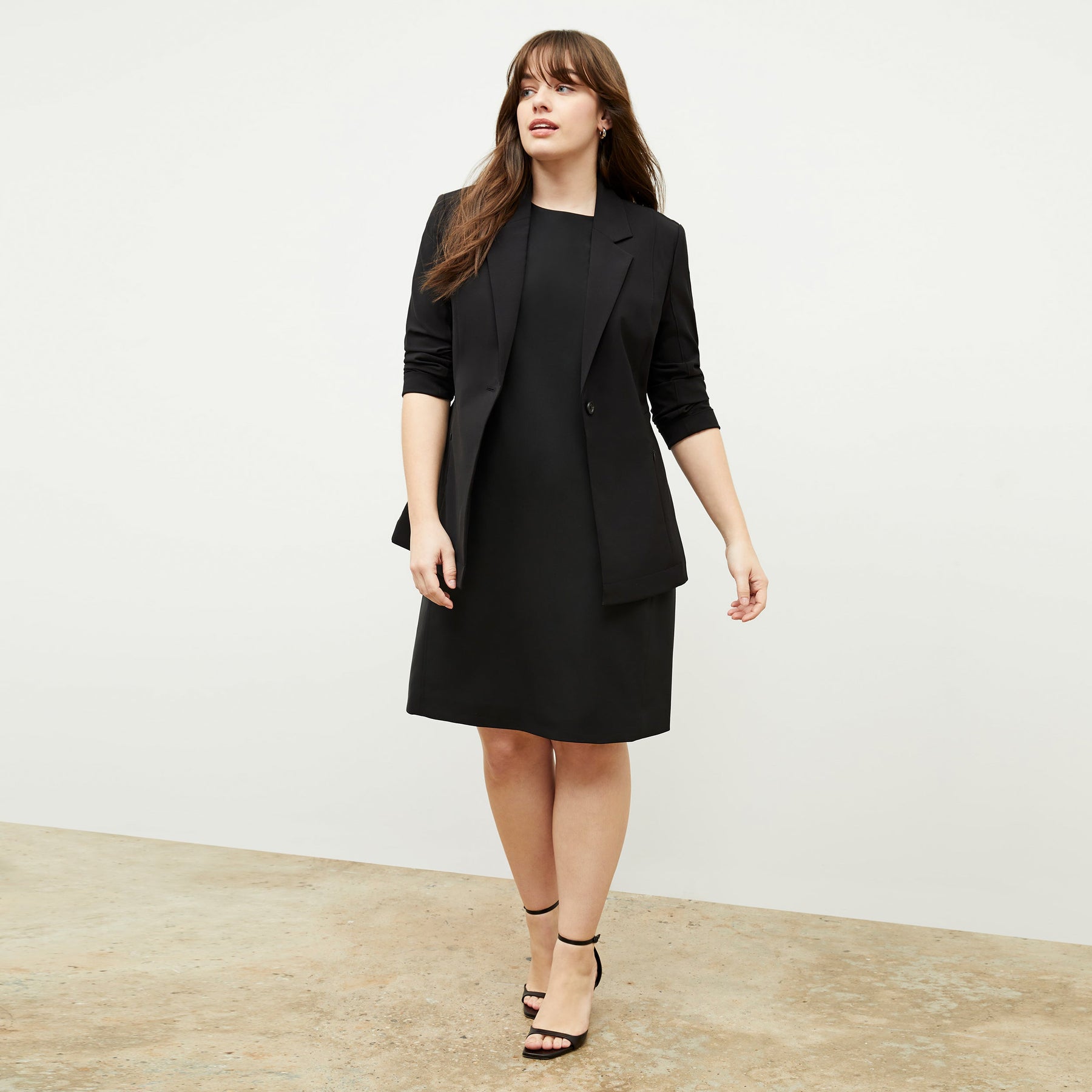 Maaza Travel Dress - OrigamiTech :: Black