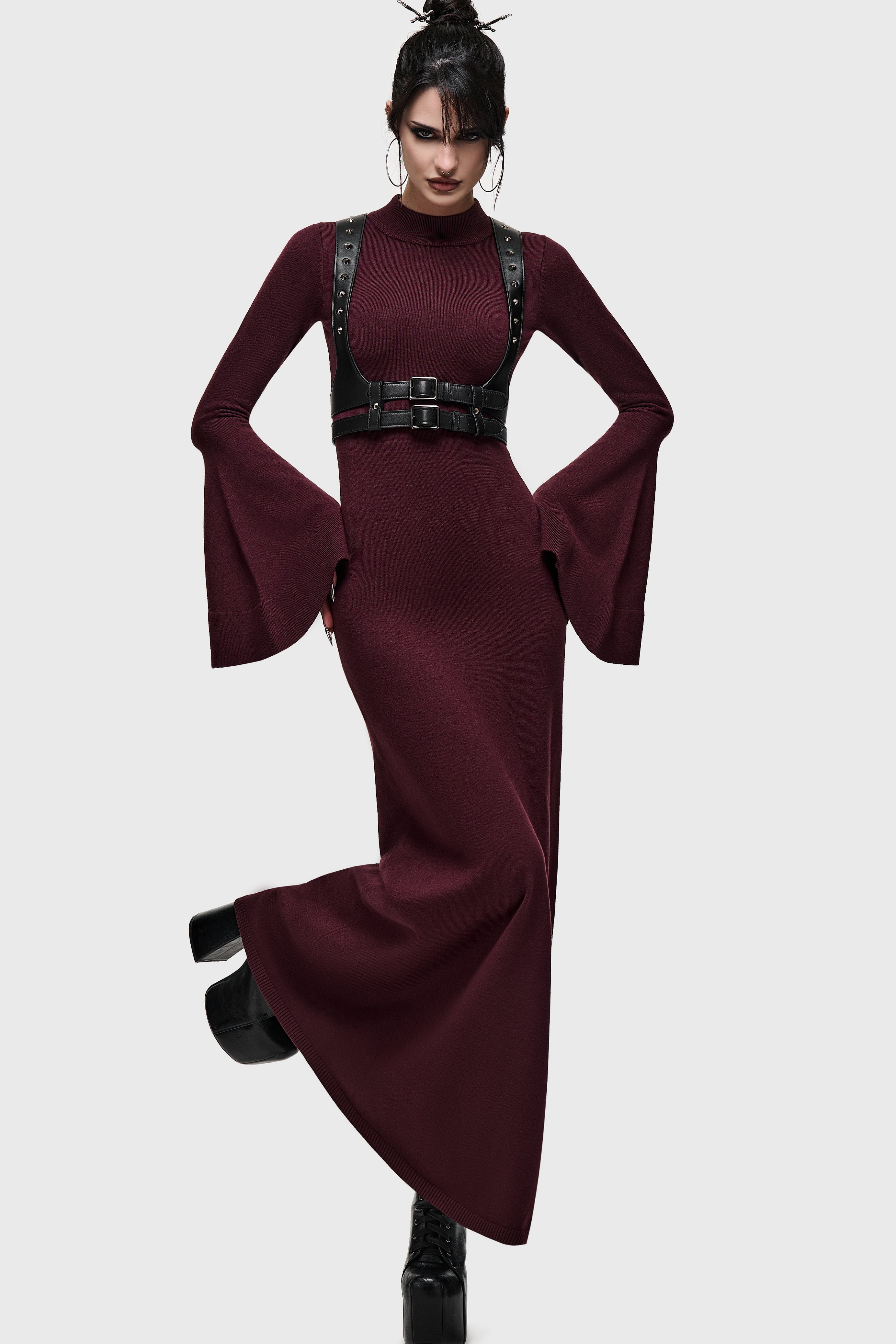 Myra Knitted Maxi Dress