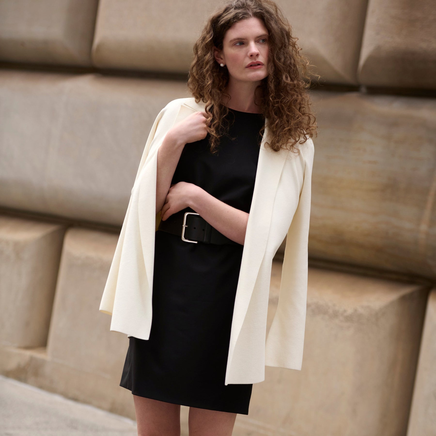 Maaza Travel Dress - OrigamiTech :: Black