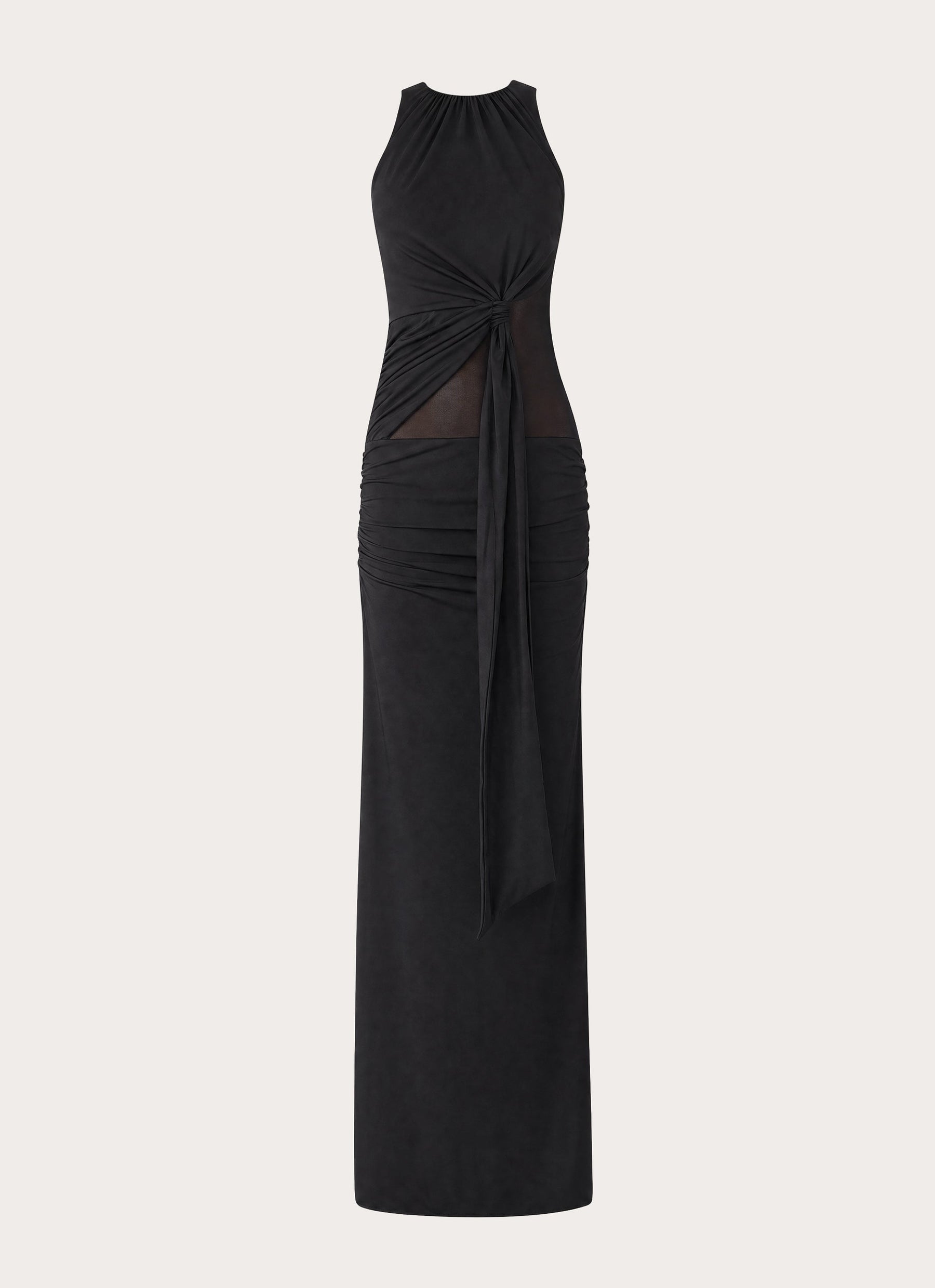 Solaka Sash Maxi Dress - Black