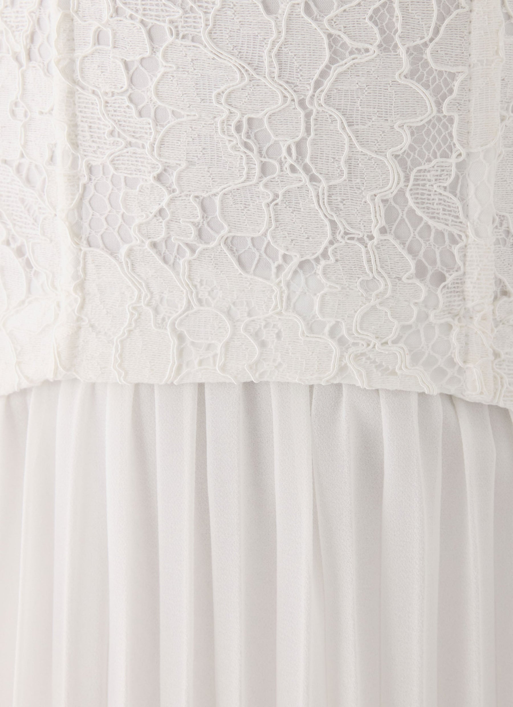 Tunnel Vision Maxi Dress - White
