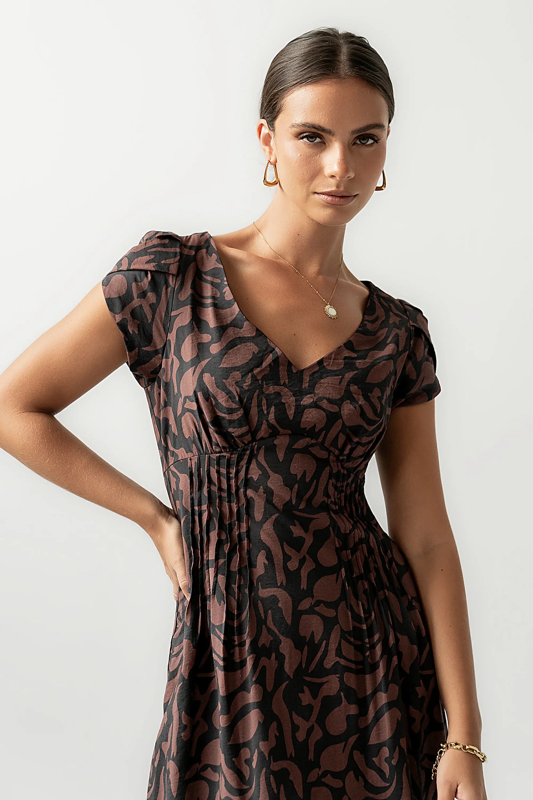 Kennedy Abstract Maxi Dress