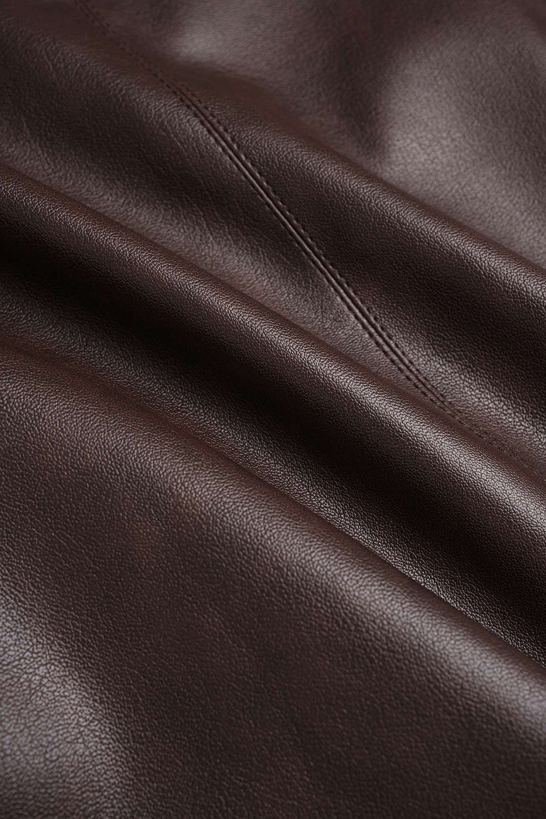 Faux Leather Belted Mini Skirt