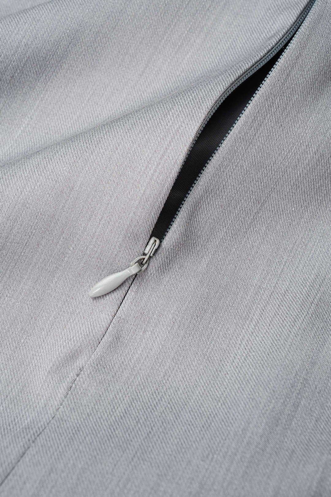 Asymmetrical Button Skirt