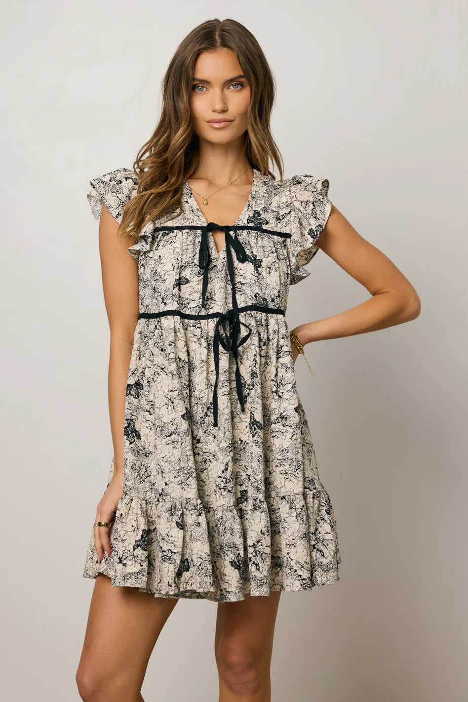 Kennie Floral Mini Dress