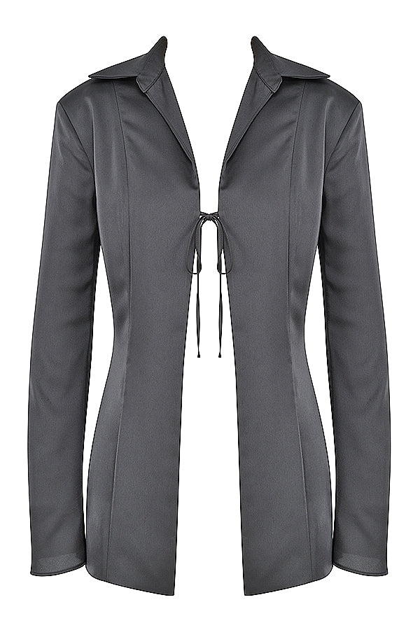 shadow tie front top