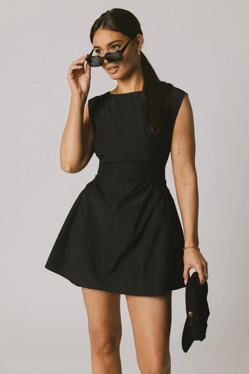 Jemma Mini Dress in Black